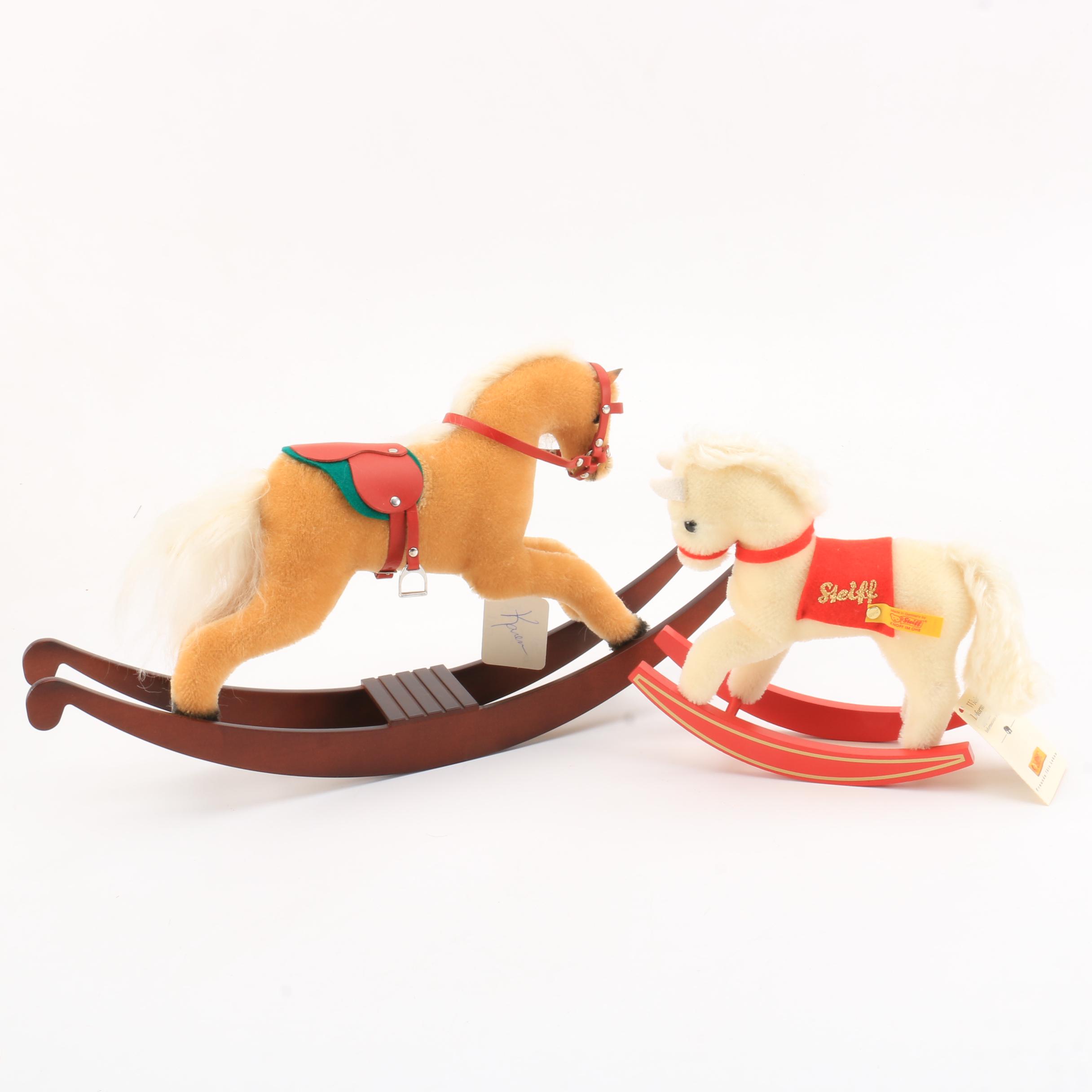 2000s Steiff Miniature Rocking Horses
