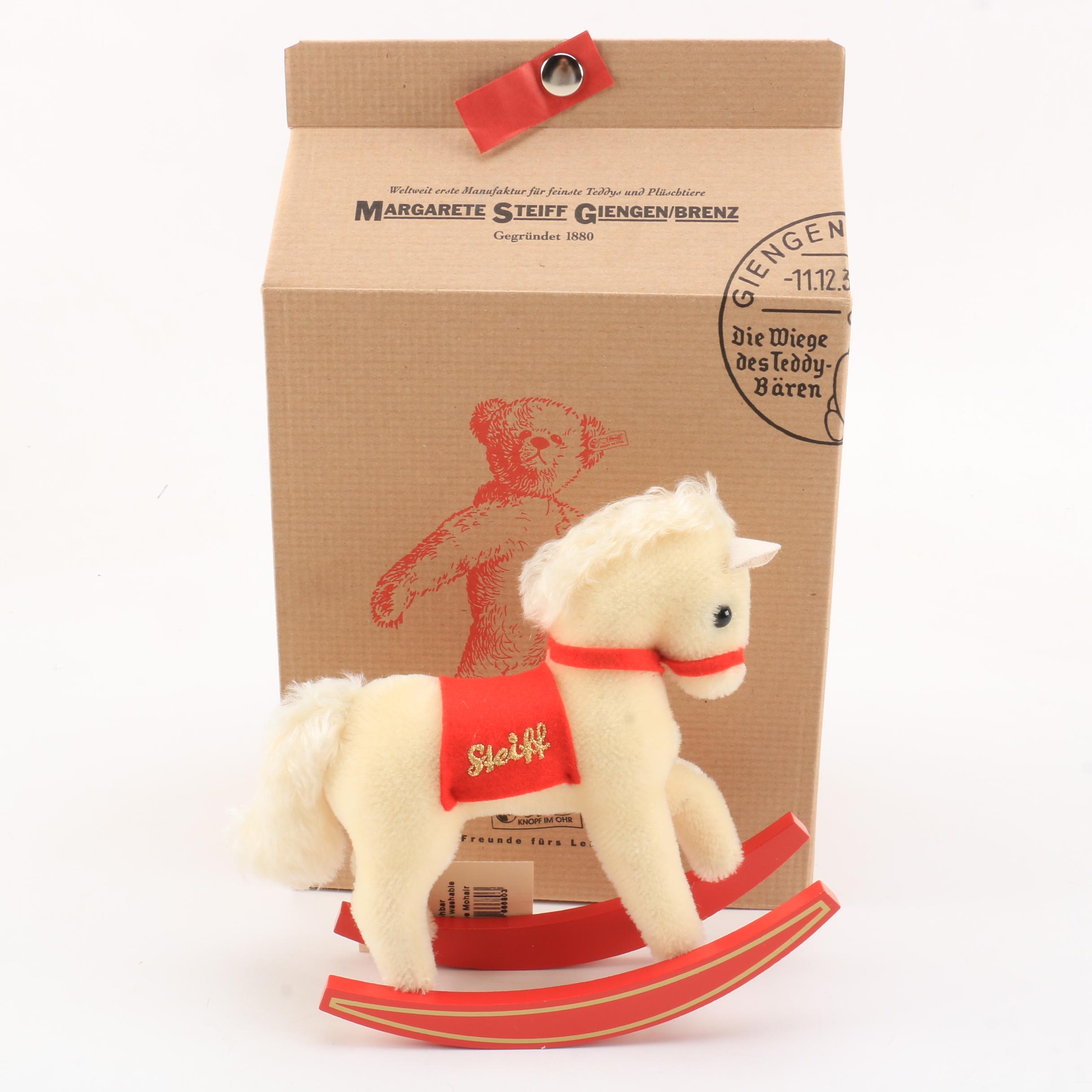 2000s Steiff Miniature Rocking Horses