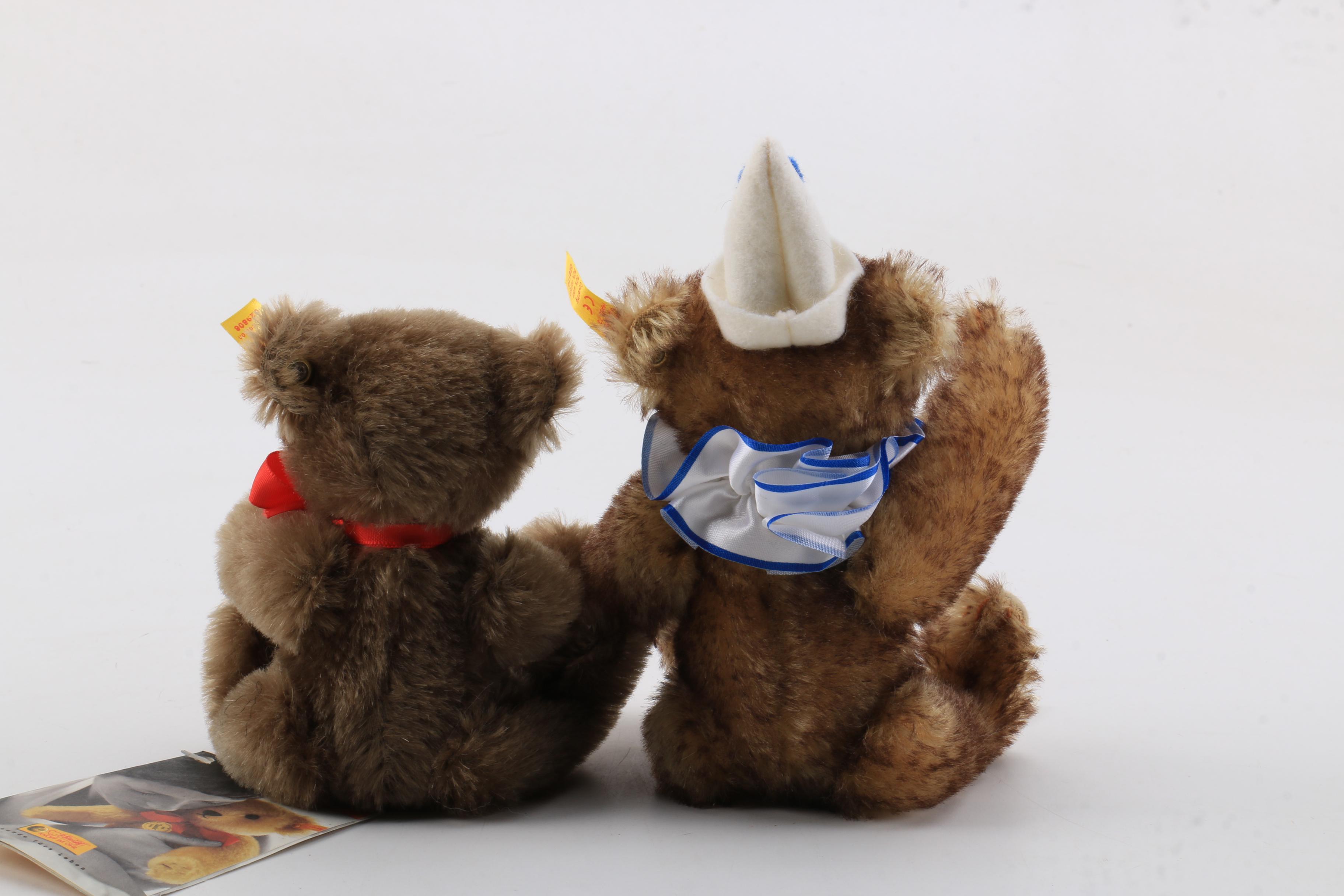 Steiff Classic Plush Teddy Bears Featuring "Dicky"