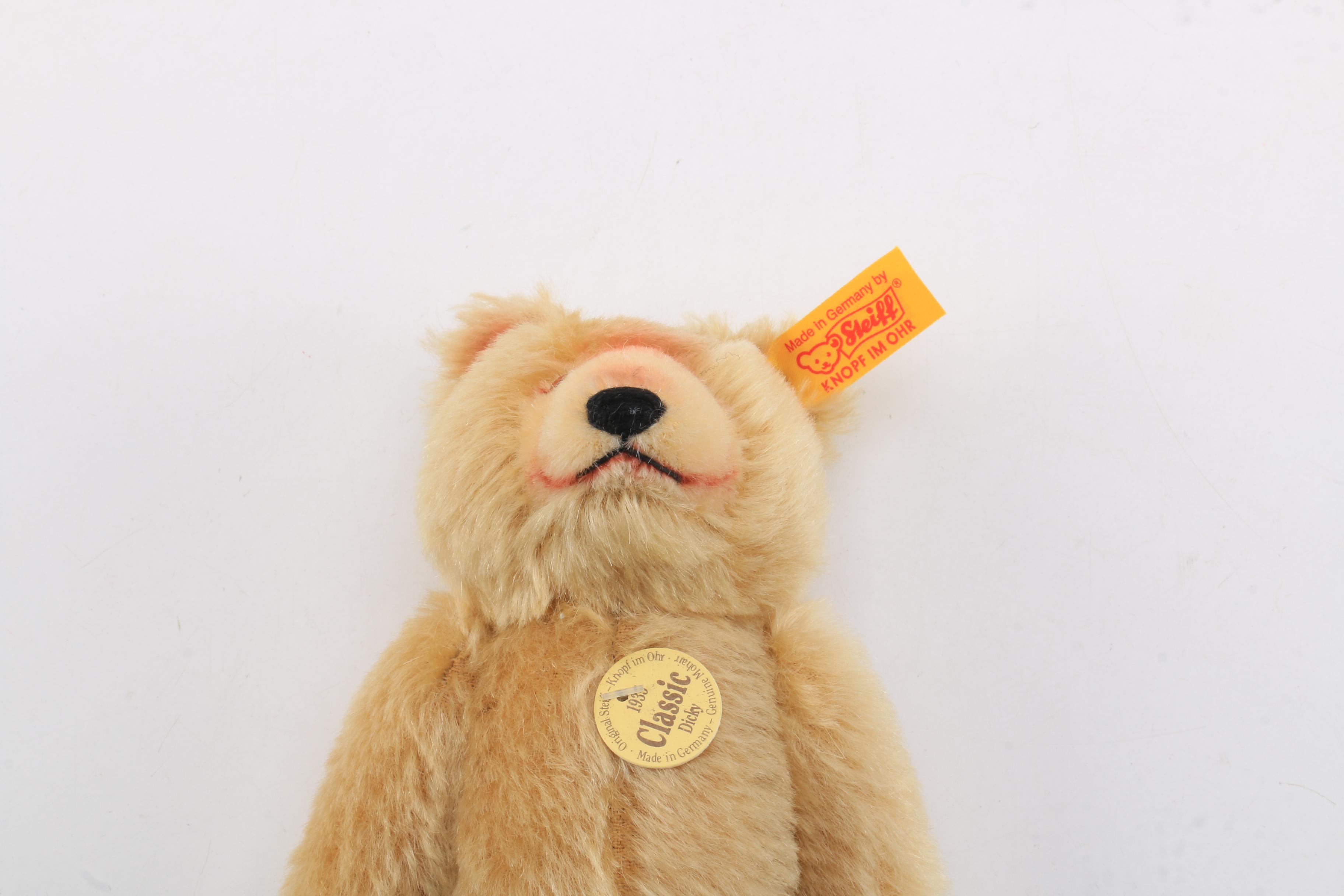 Steiff Classic Plush Teddy Bears Featuring "Dicky"