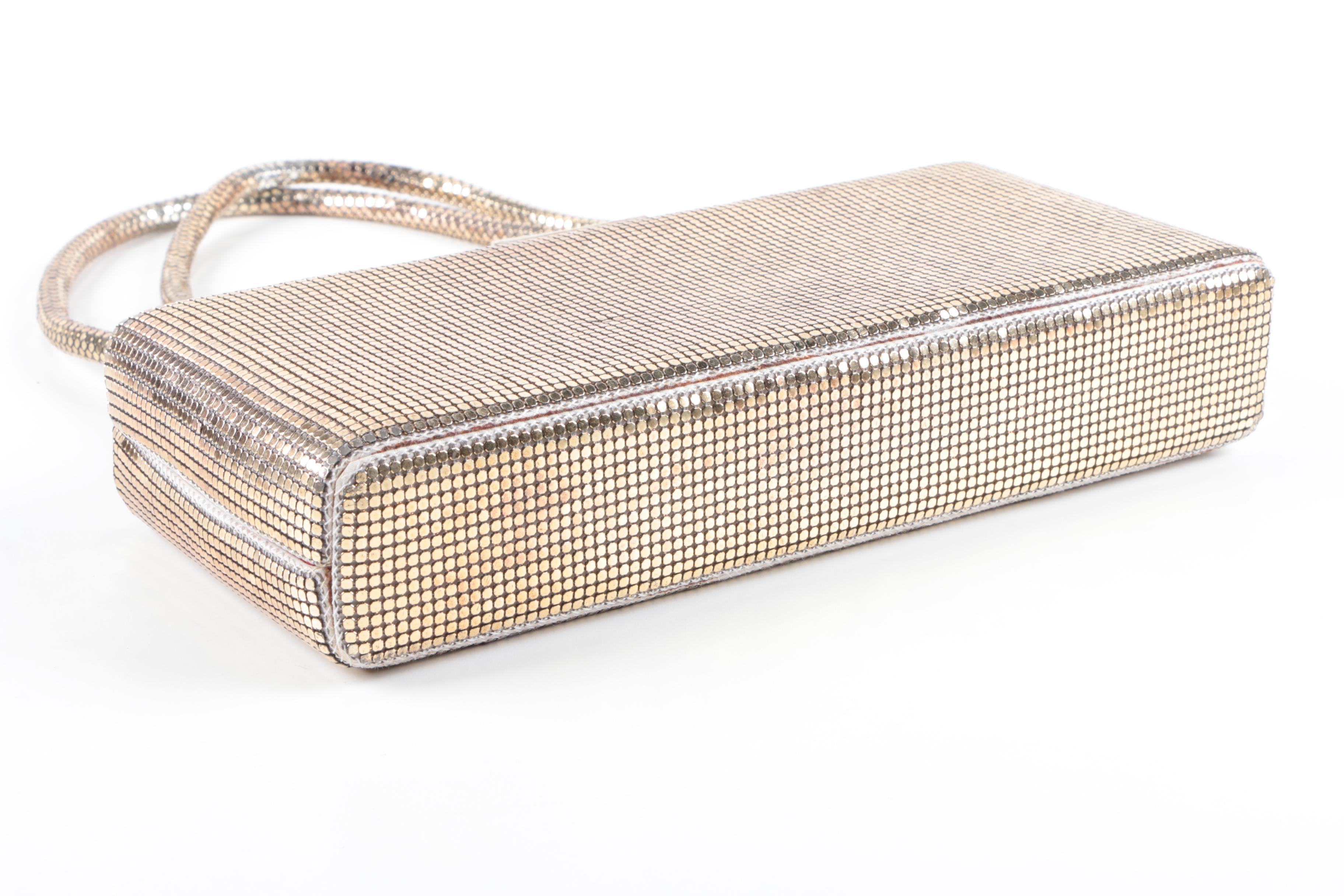 Whiting & Davis Metallic Mesh Purse