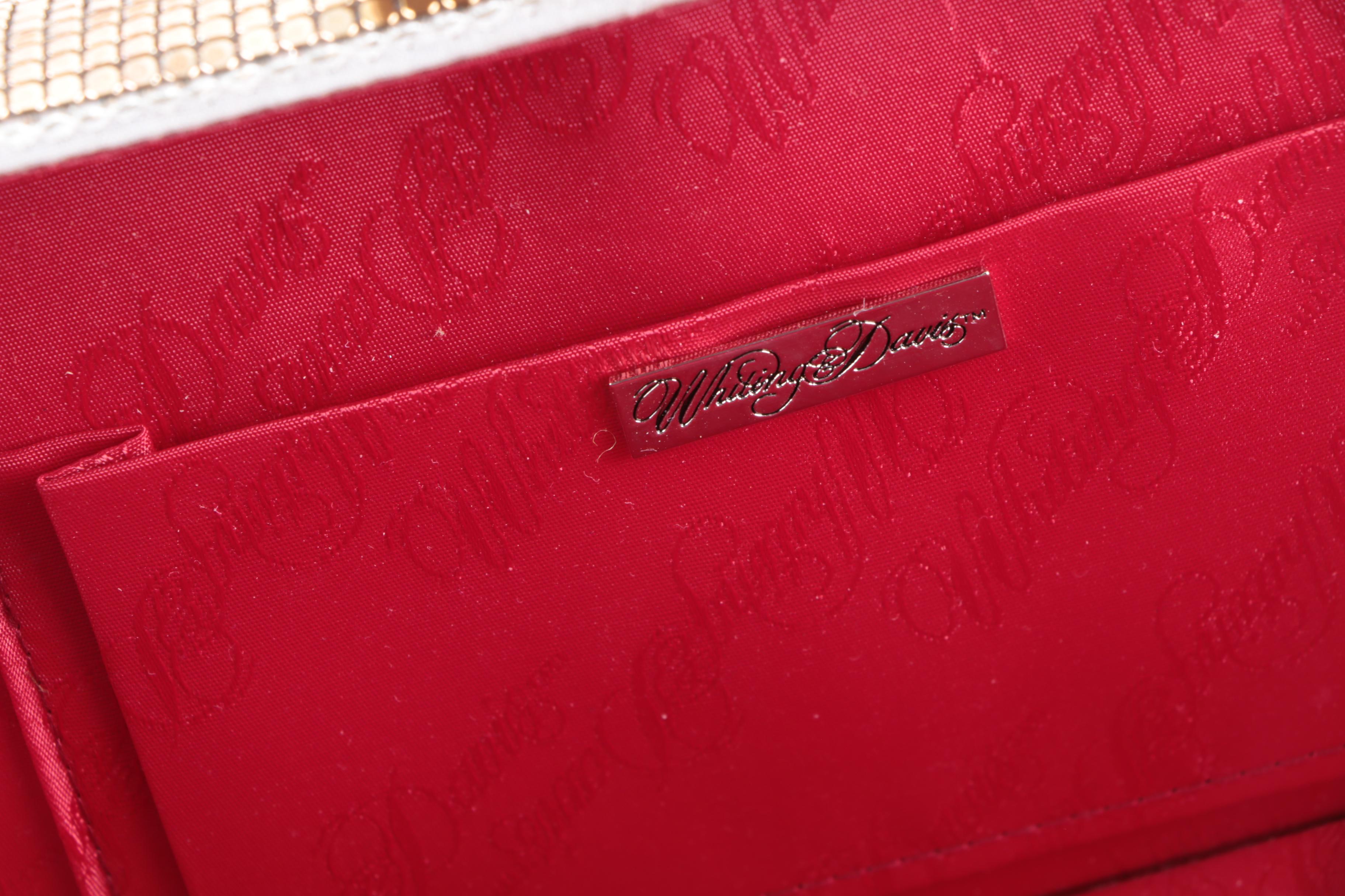 Whiting & Davis Metallic Mesh Purse