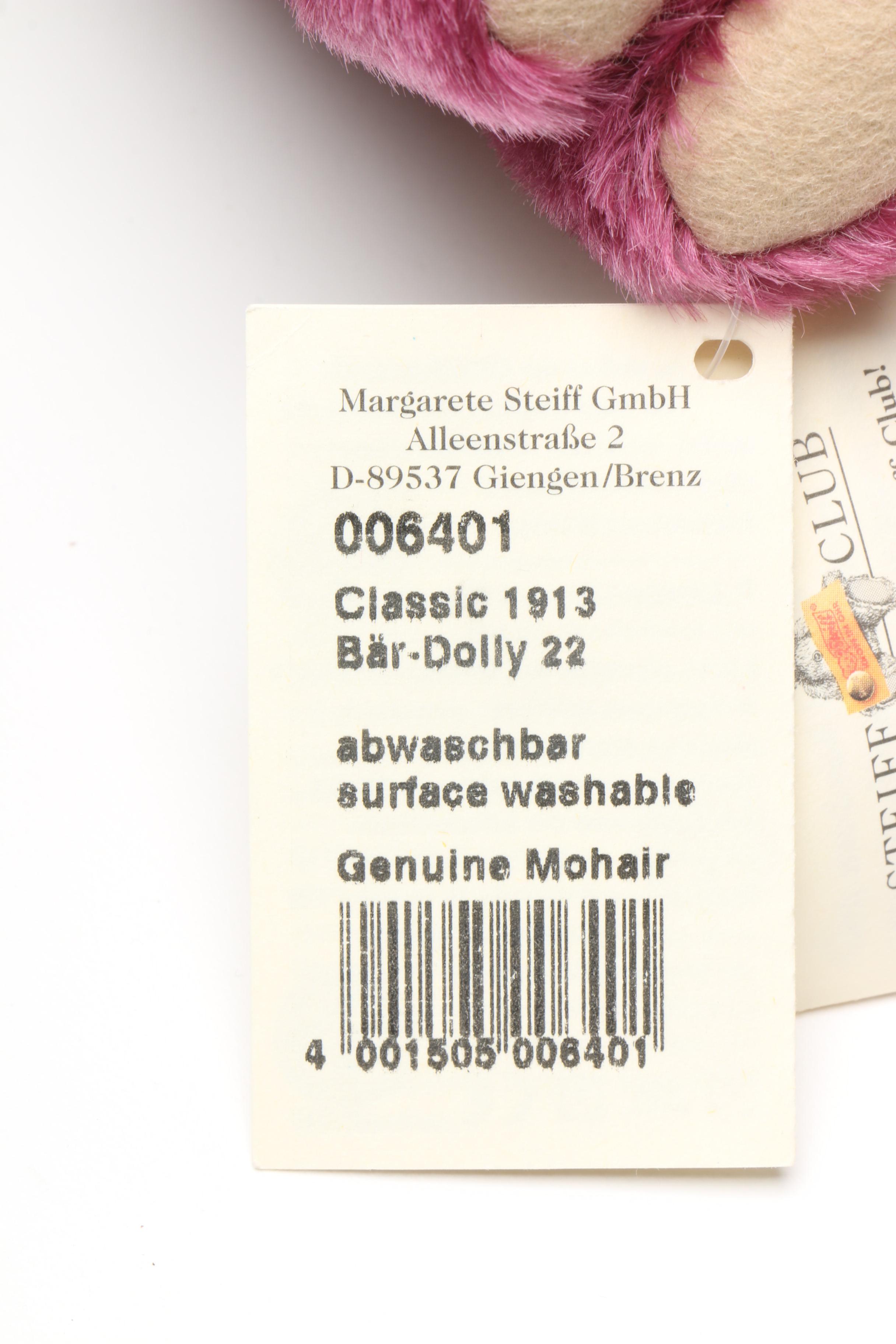 Steiff Classic Plush Teddy Bears Featuring "Dicky"