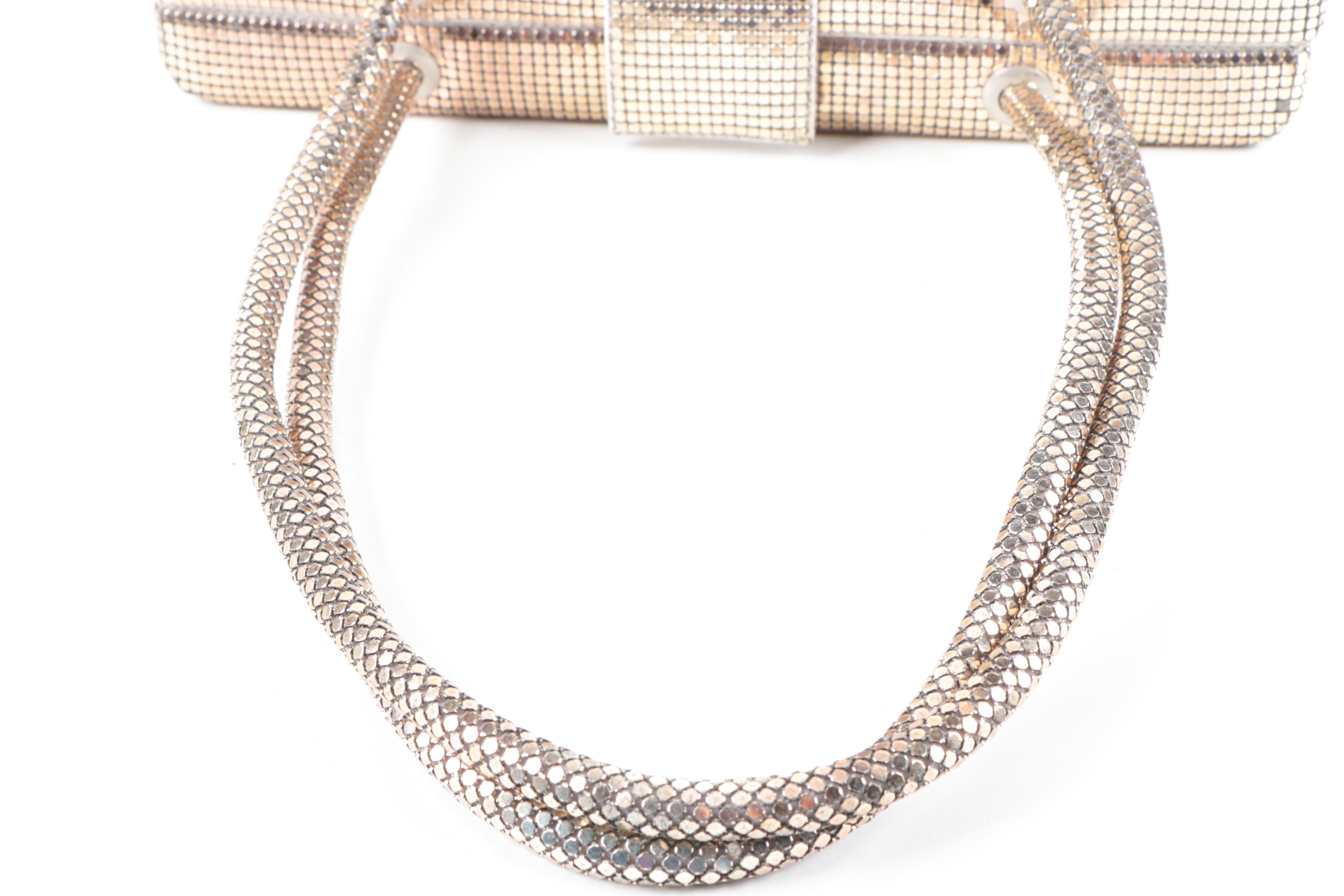 Whiting & Davis Metallic Mesh Purse