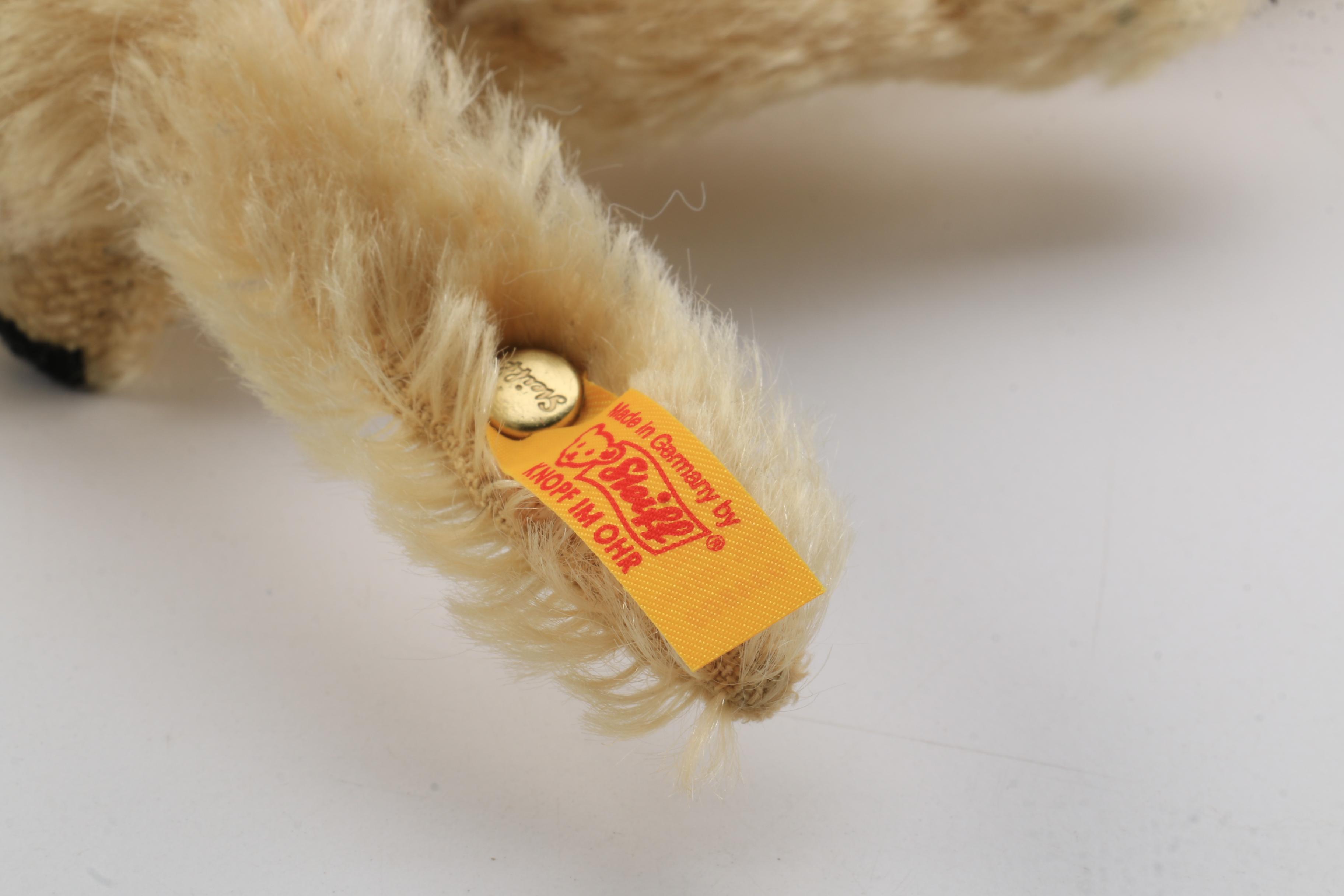 Steiff Limited Edition "Scary Cat", "Lulac", and "Happy" Plush Animals