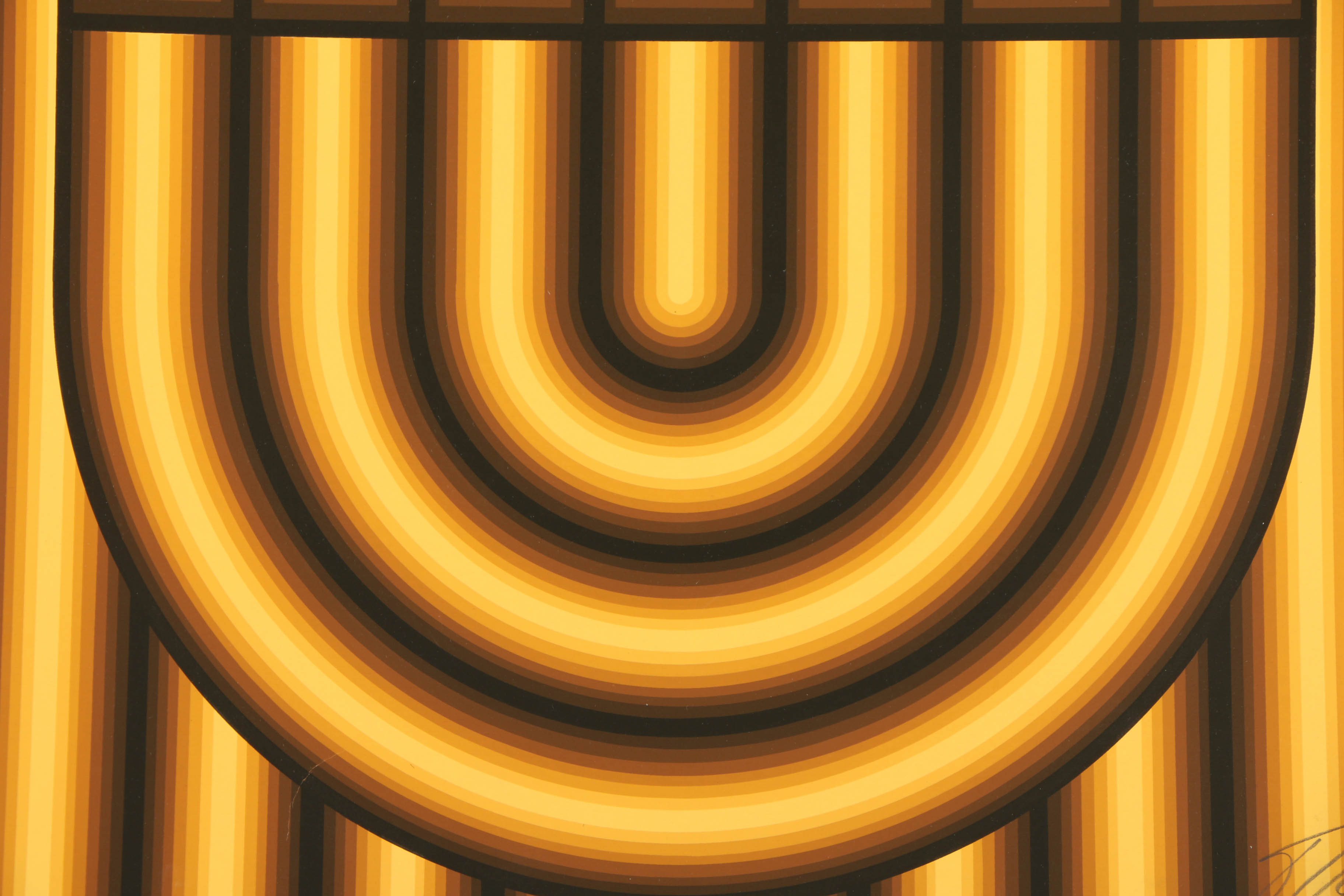 Lev Moross Serigraph "Star of David"