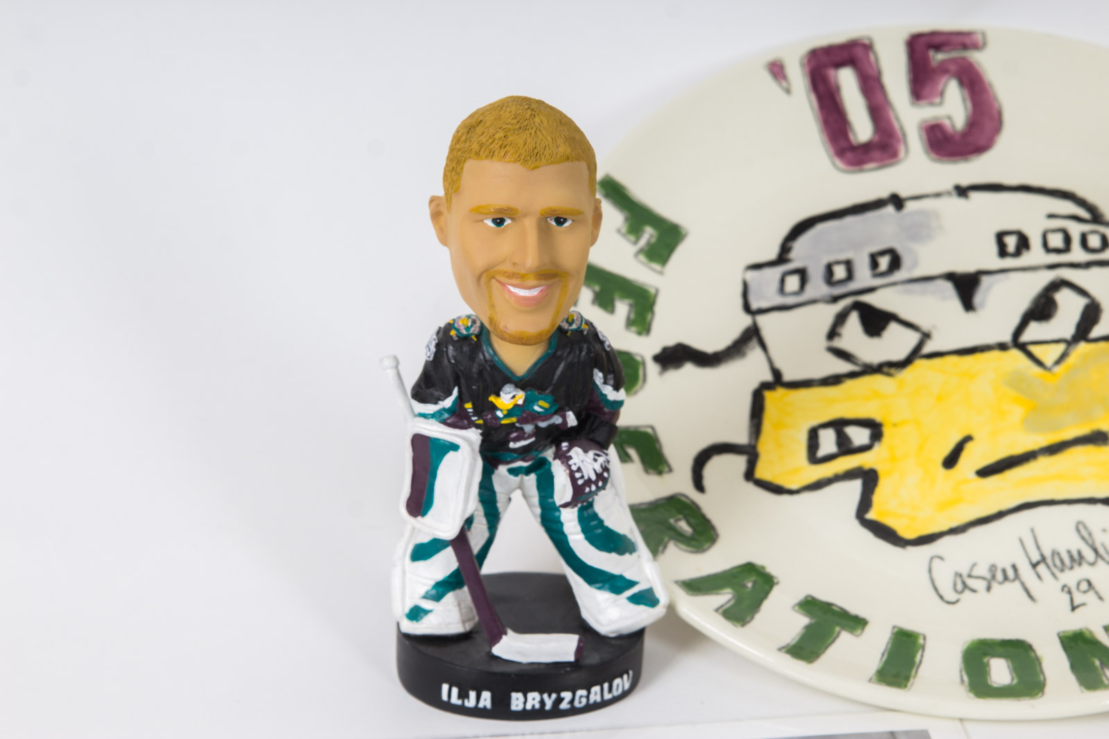 Cincinnati Mighty Ducks Memorabilia and Signed Items