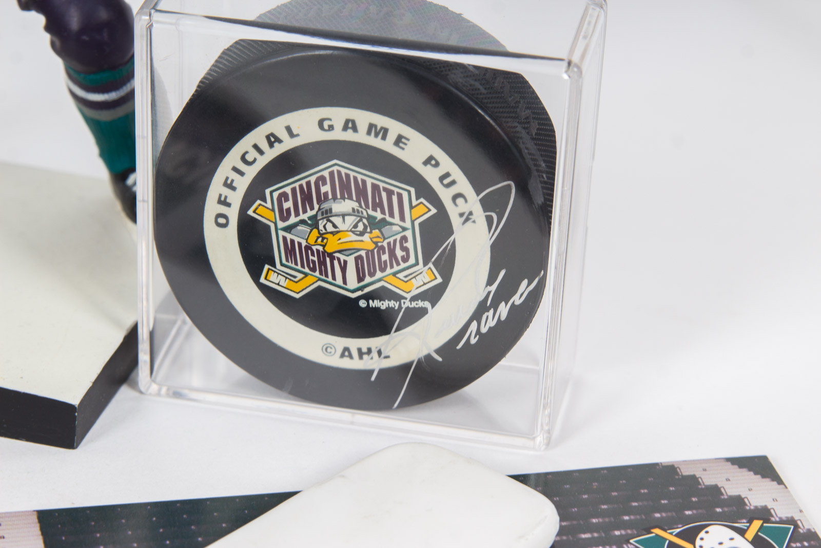 Cincinnati Mighty Ducks Memorabilia and Signed Items