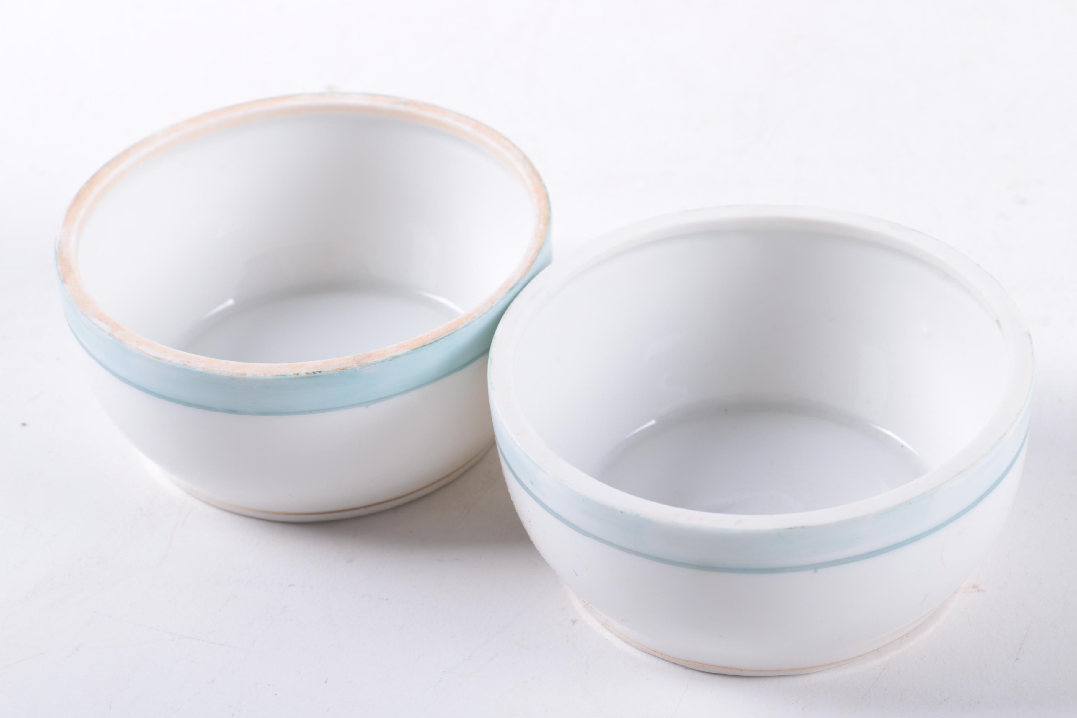 Vintage Hand-painted Nippon Porcelain Vanity Accessories