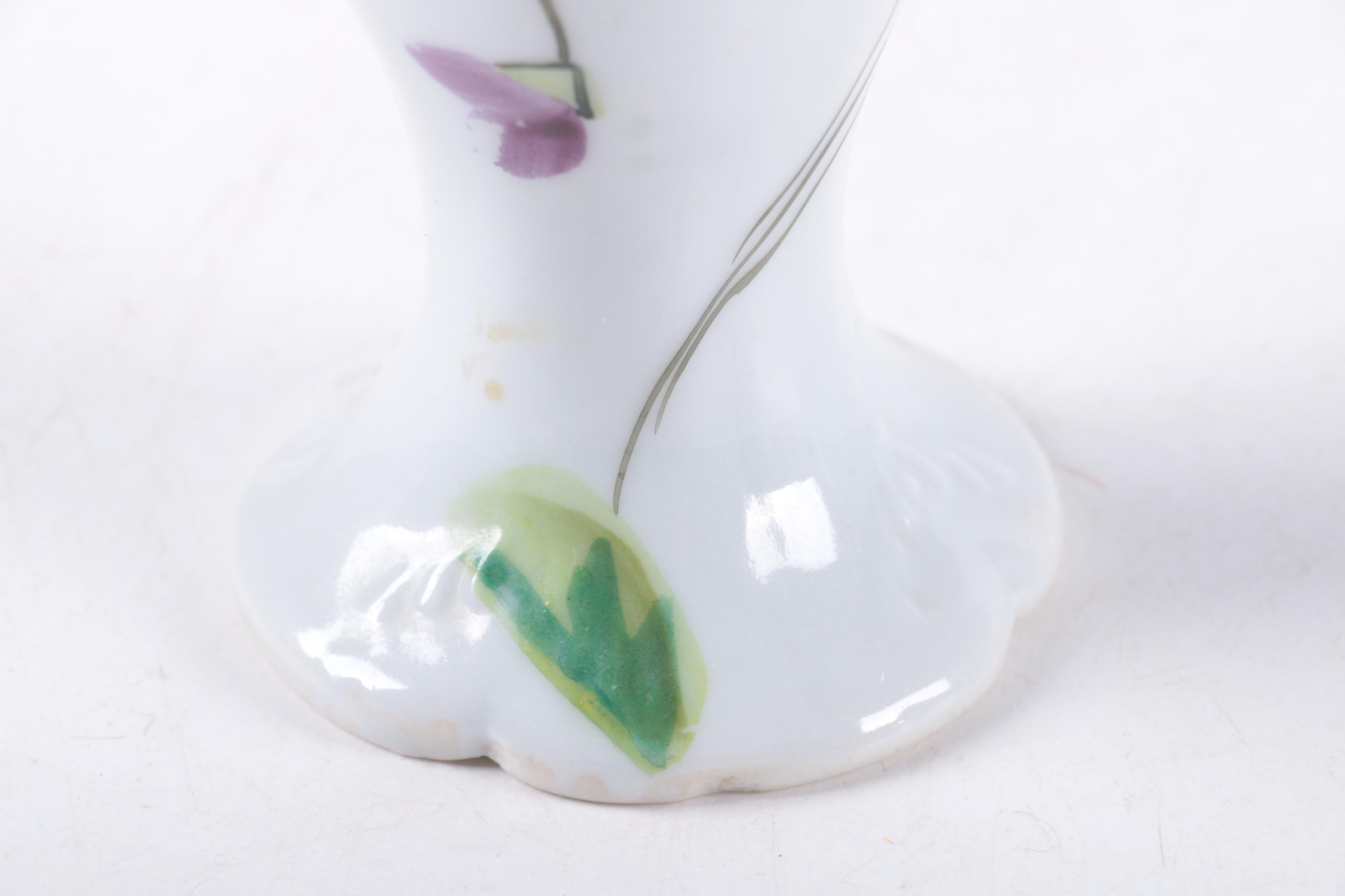 Vintage Hand-painted Nippon Porcelain Vanity Accessories