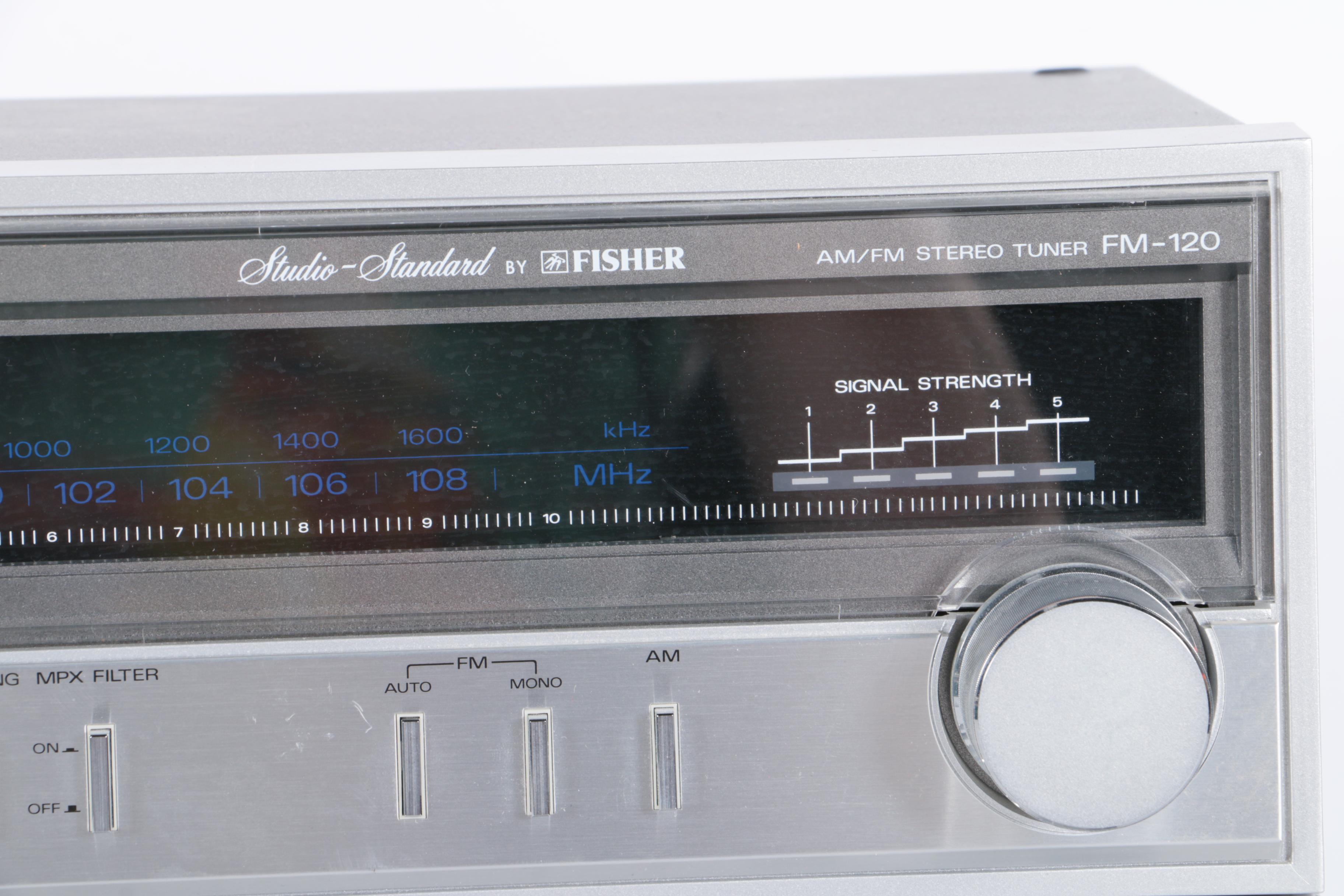 Fisher Stereo System and Speakers