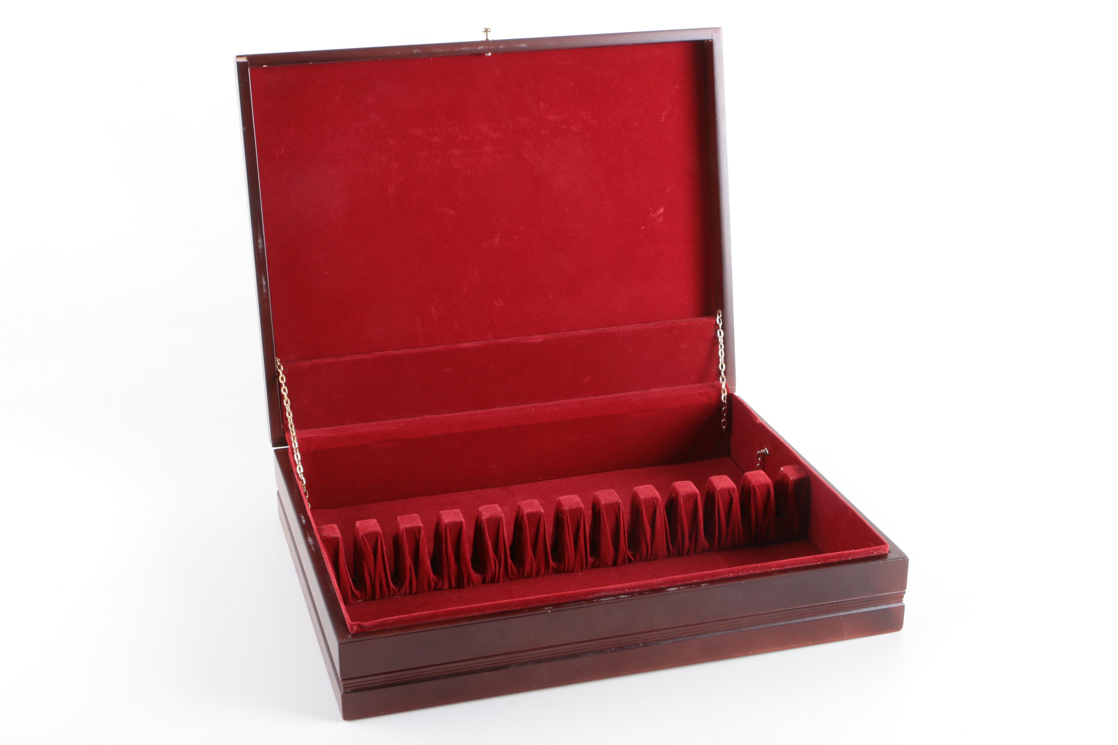 Godinger "Baroque" Gold Electroplate Flatware Set