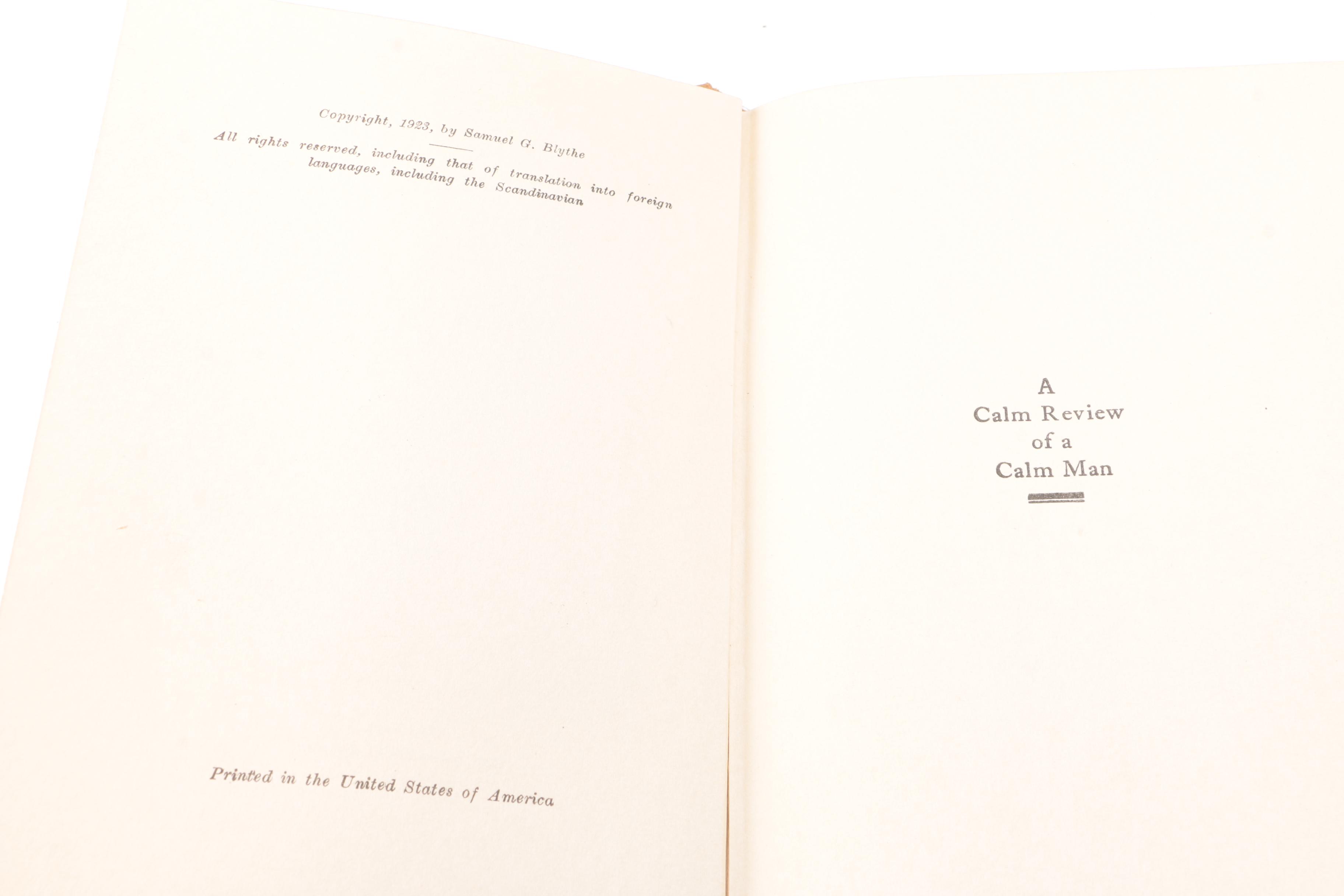 Books on President Warren G. Harding