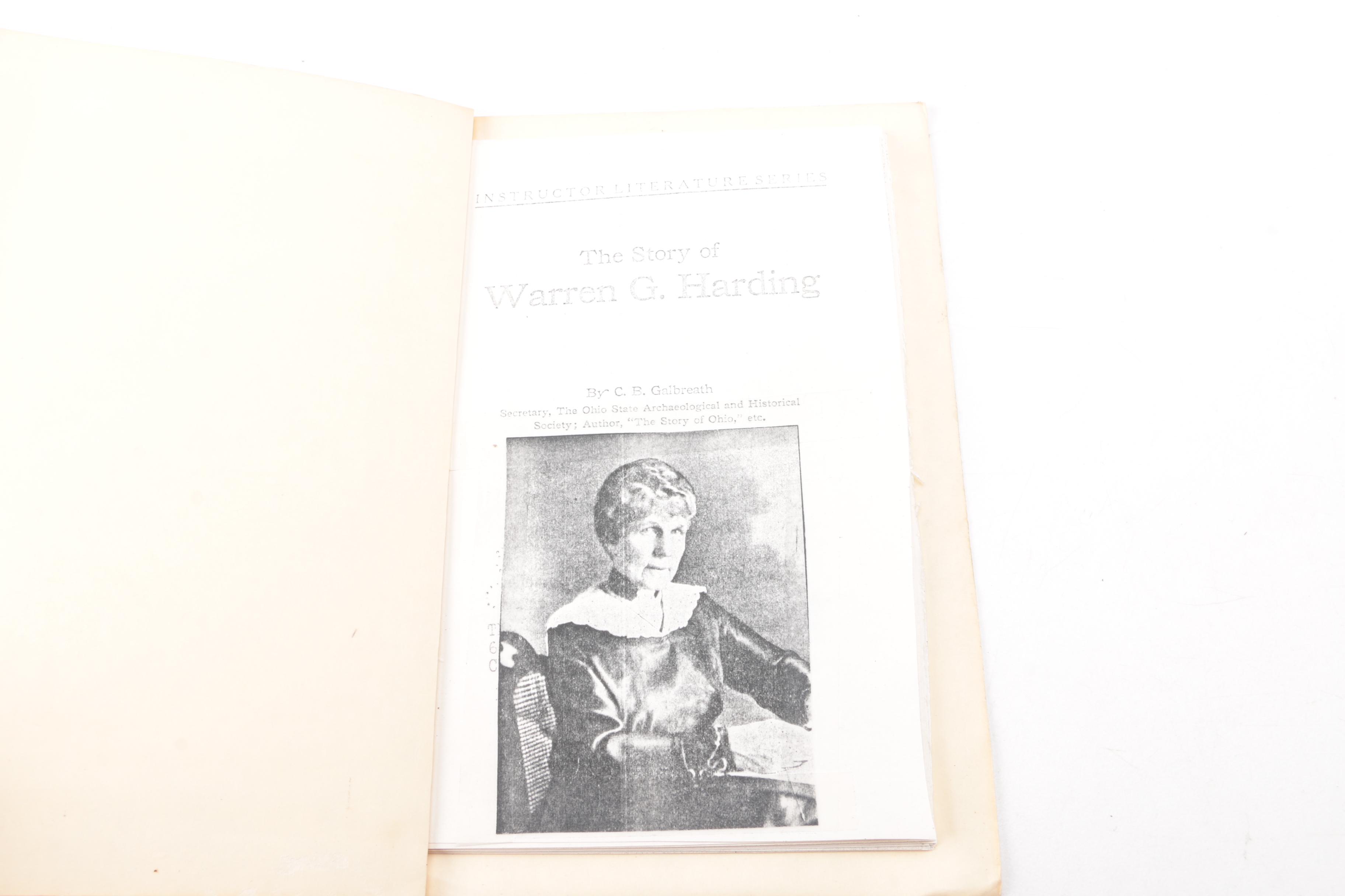 Books on President Warren G. Harding
