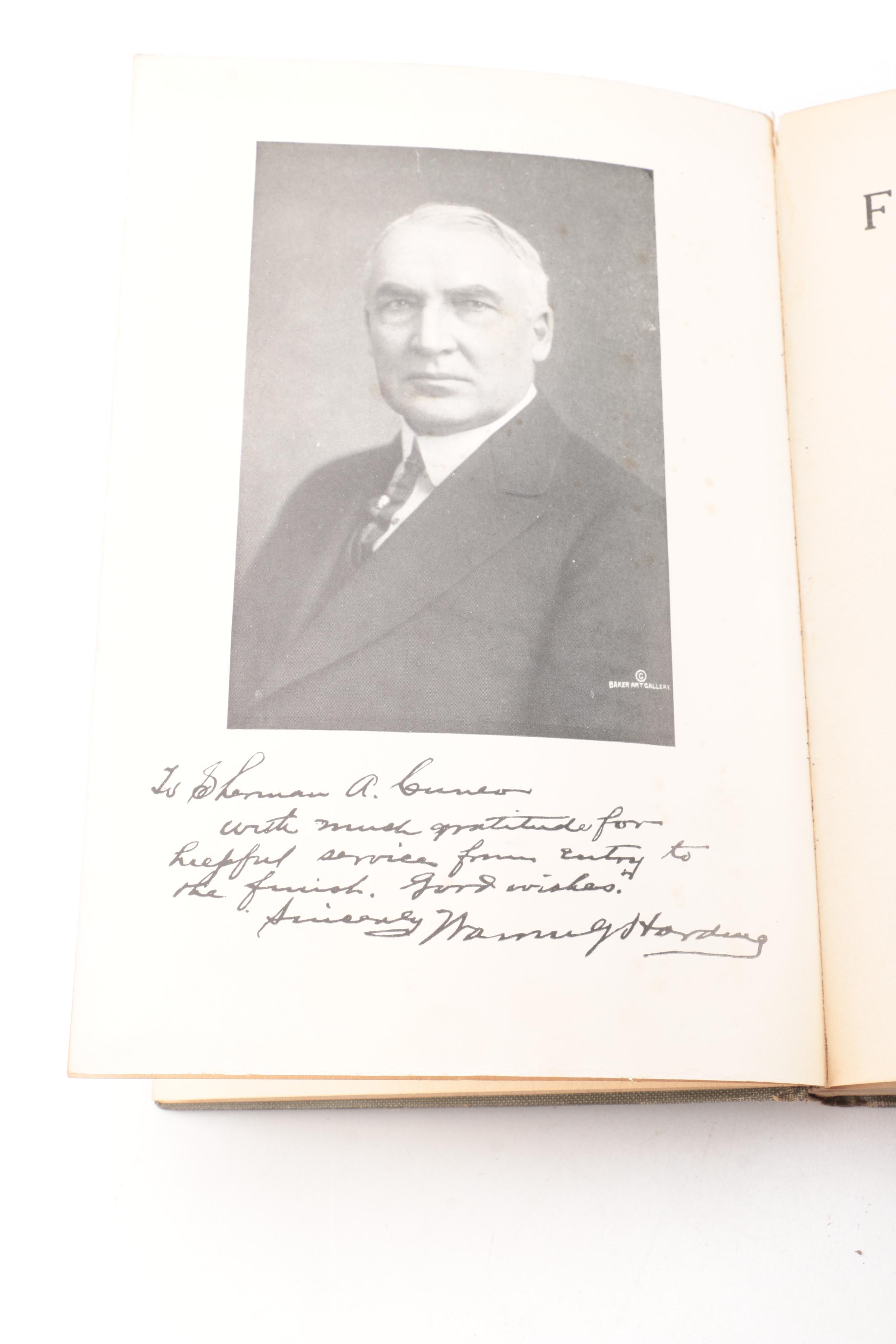 Books on President Warren G. Harding