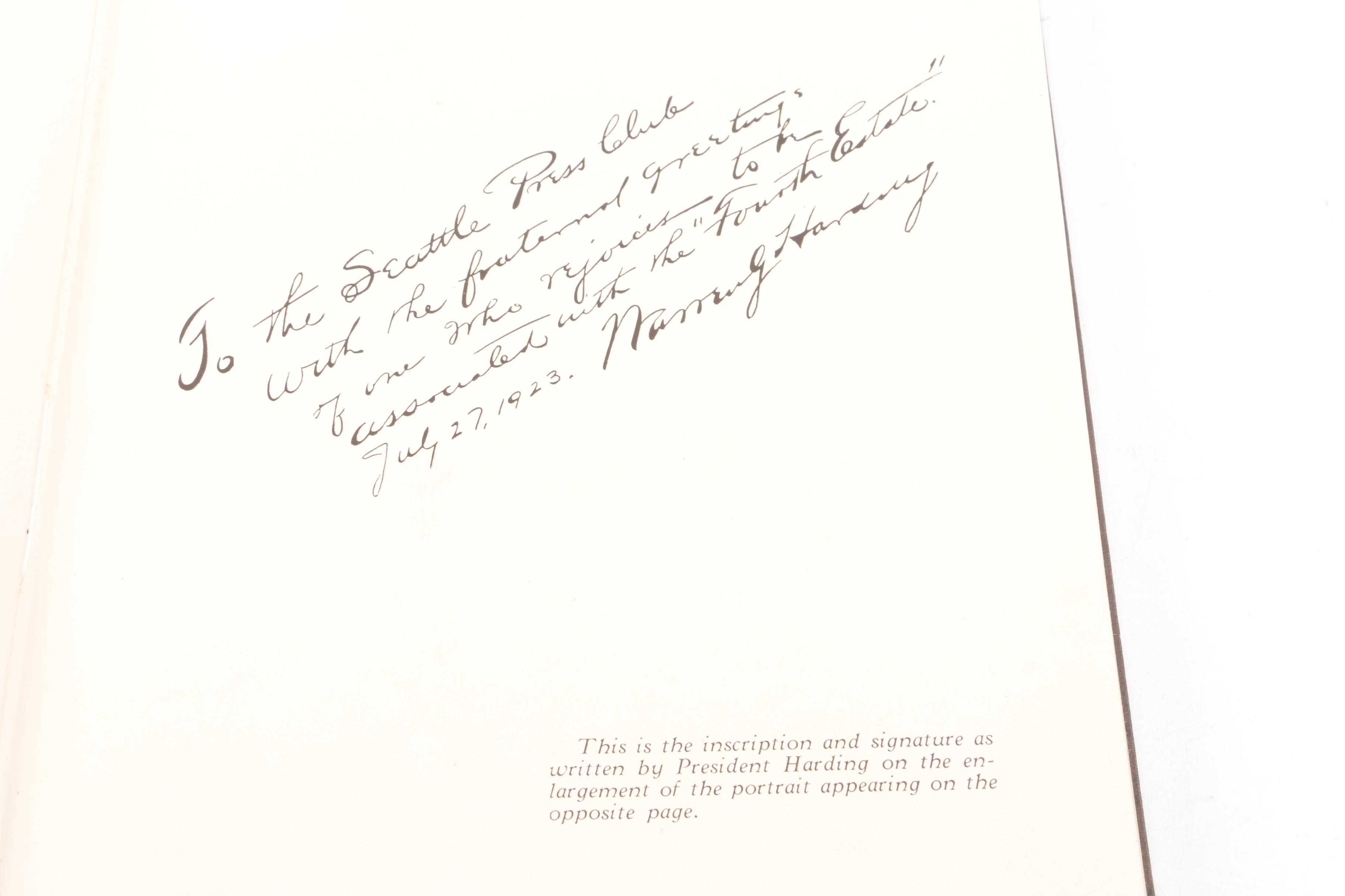 Books on President Warren G. Harding