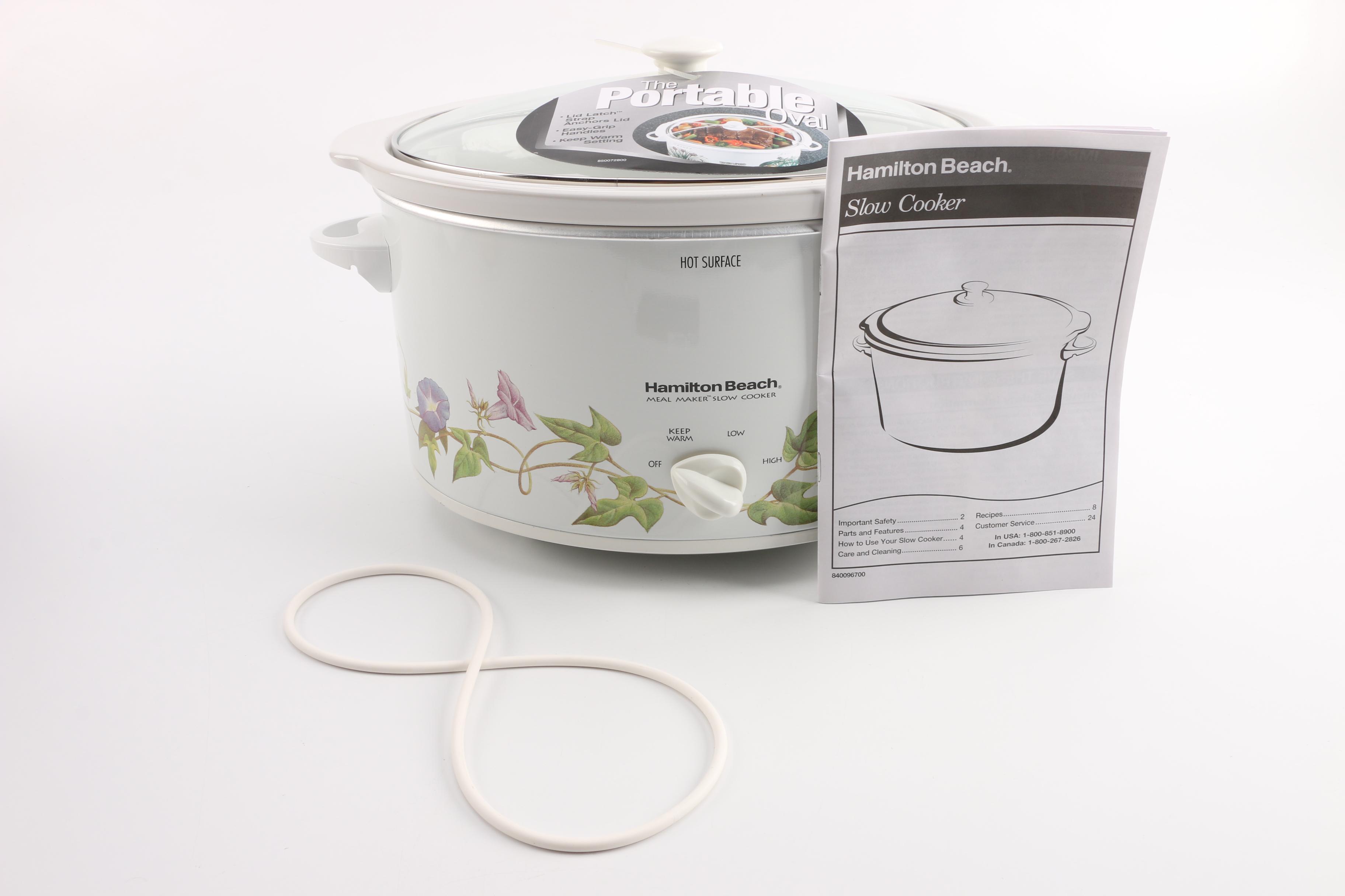 Hamilton Beach "Meal Maker" Slow Cooker