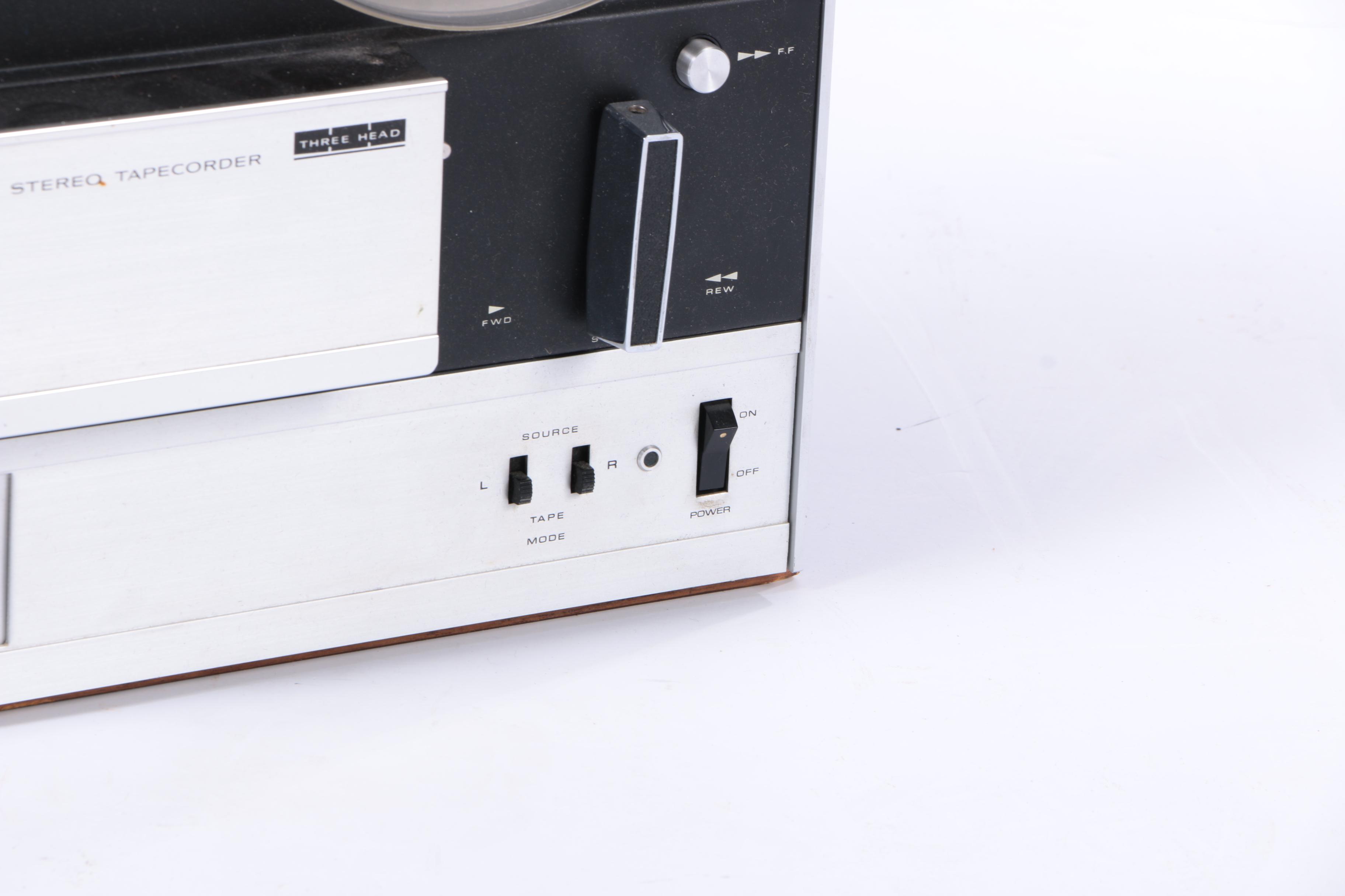 Sony Stereo Reel to Reel Recorder and Acoustic Research Speakers