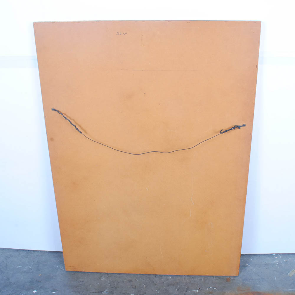 Etta Benjamin Cien Abstract Mixed Media Painting