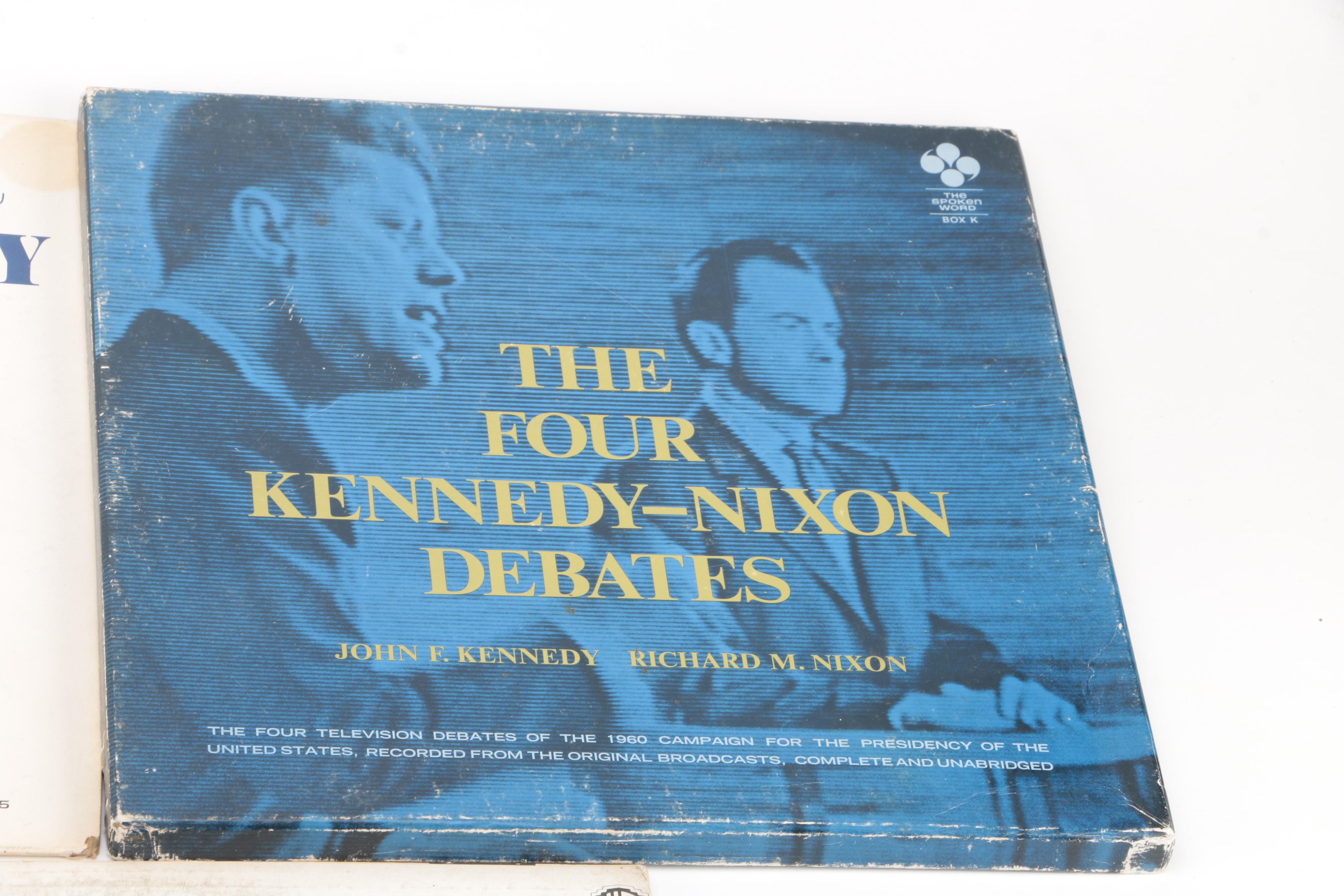 1960s Era Political Satire, Spoken Word, and Kennedy-Nixon Debates LP Records