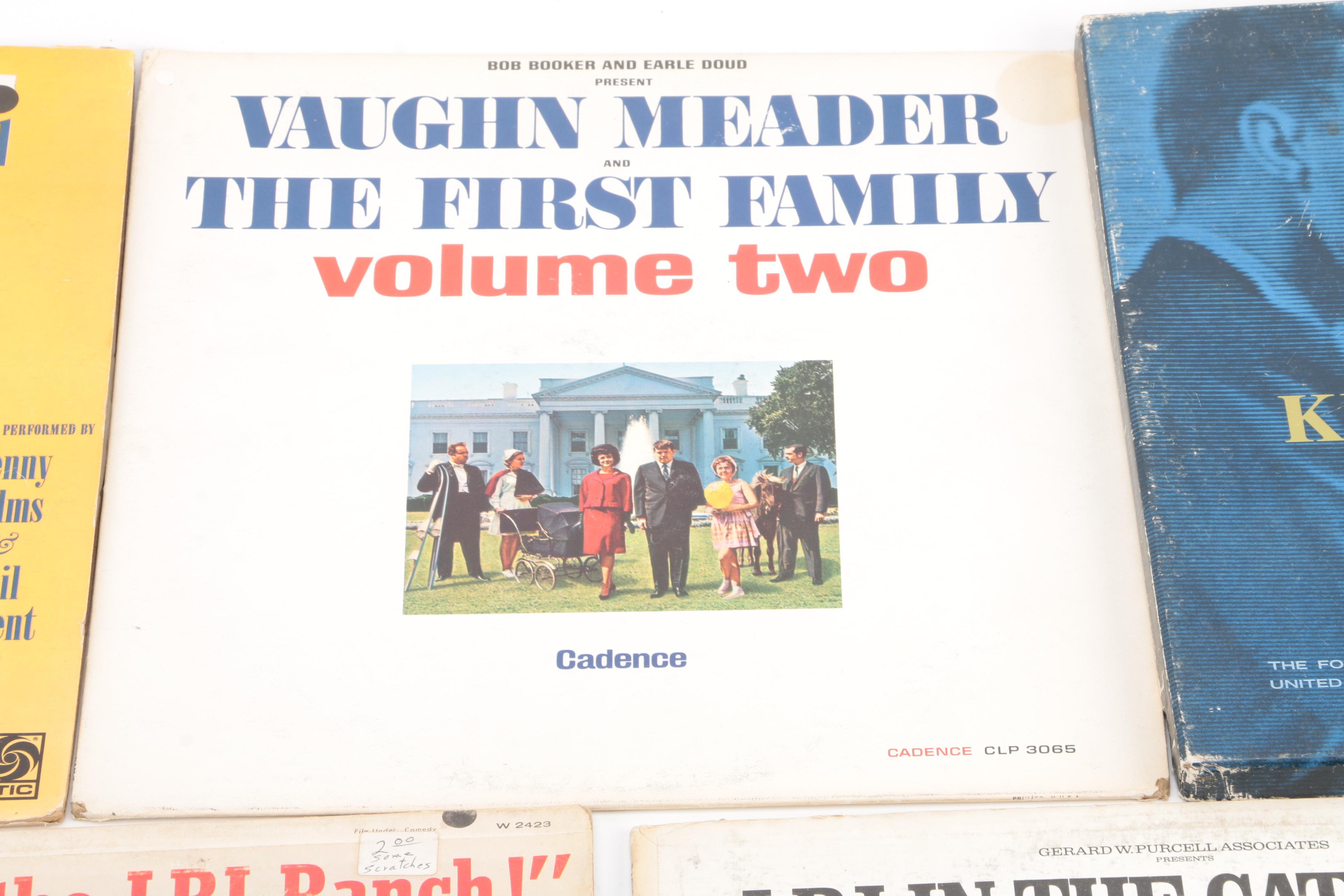 1960s Era Political Satire, Spoken Word, and Kennedy-Nixon Debates LP Records