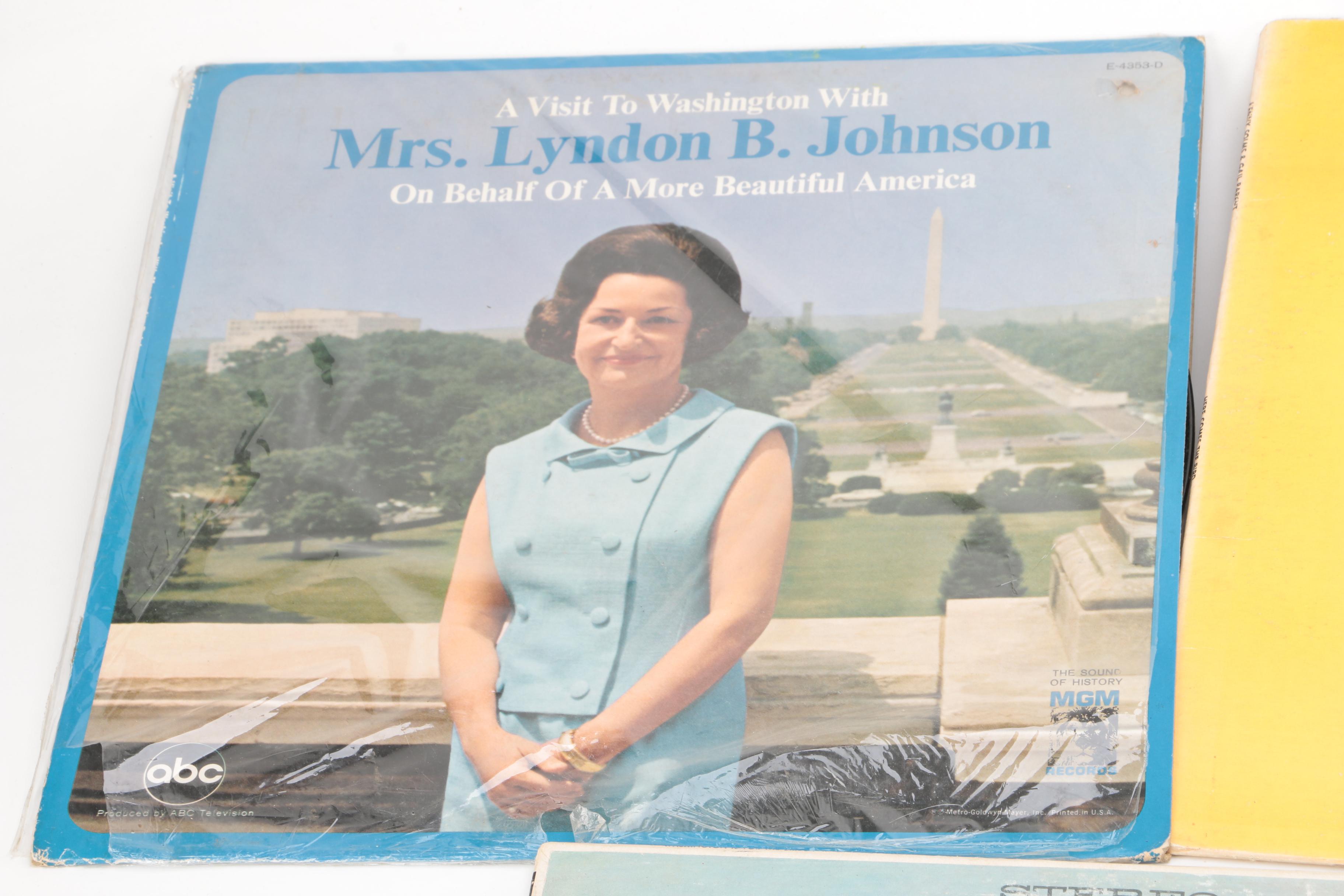 1960s Era Political Satire, Spoken Word, and Kennedy-Nixon Debates LP Records