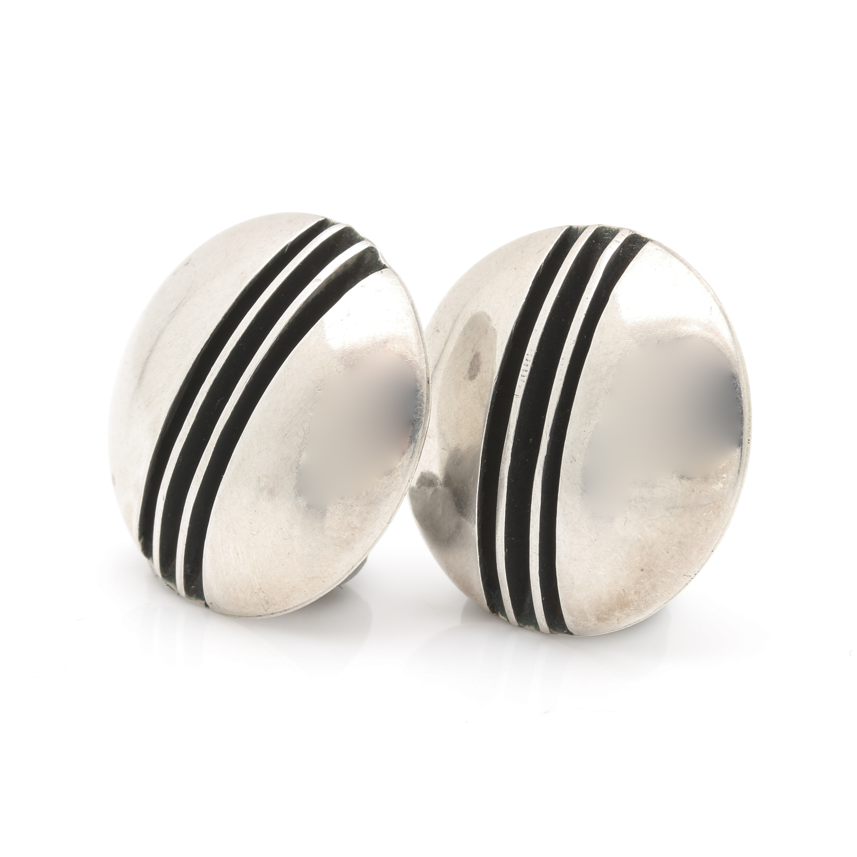 Yazzie Johnson Navajo Diné and Southwestern Style Sterling Silver Earrings