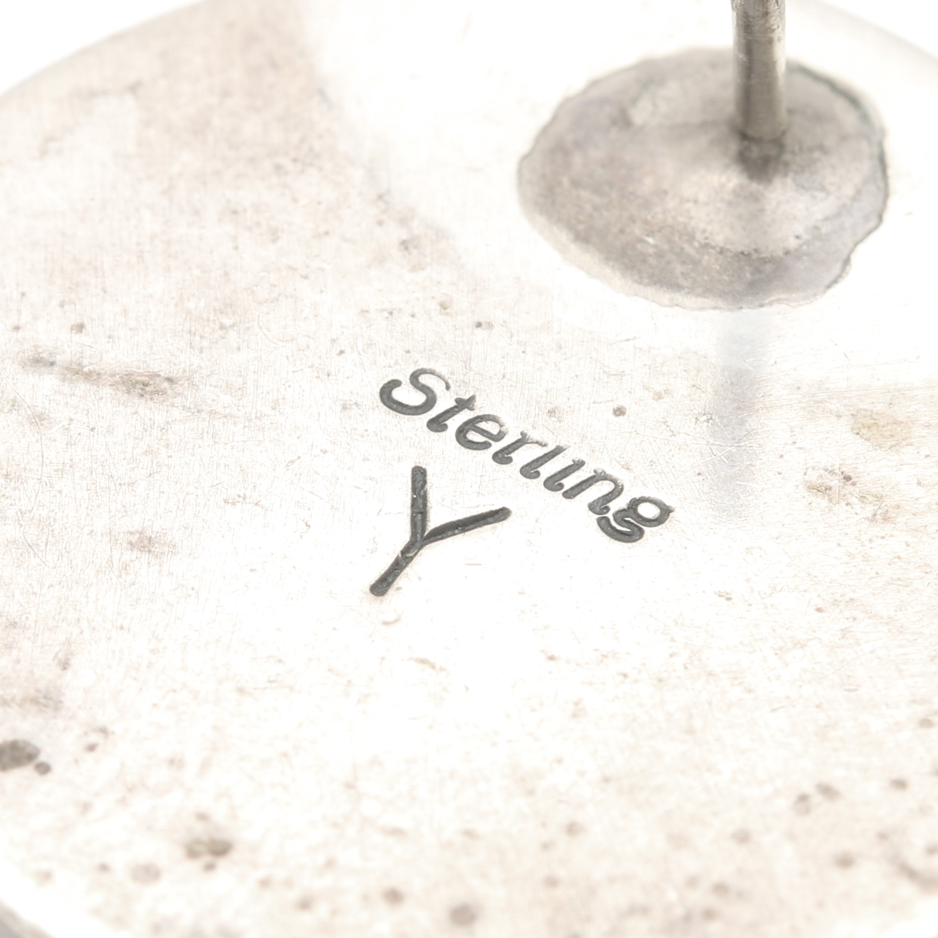 Yazzie Johnson Navajo Diné and Southwestern Style Sterling Silver Earrings