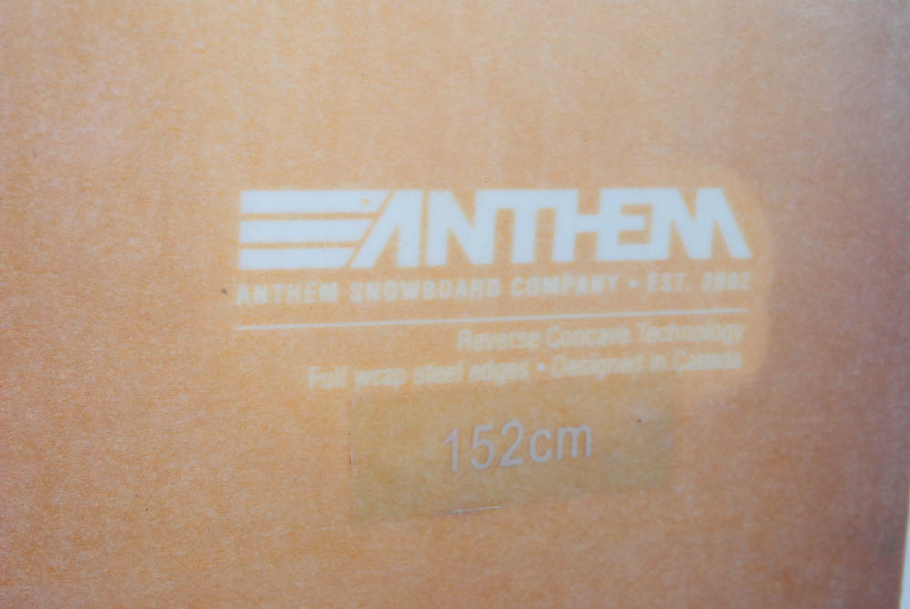 Anthem "Reaper" Snowboard