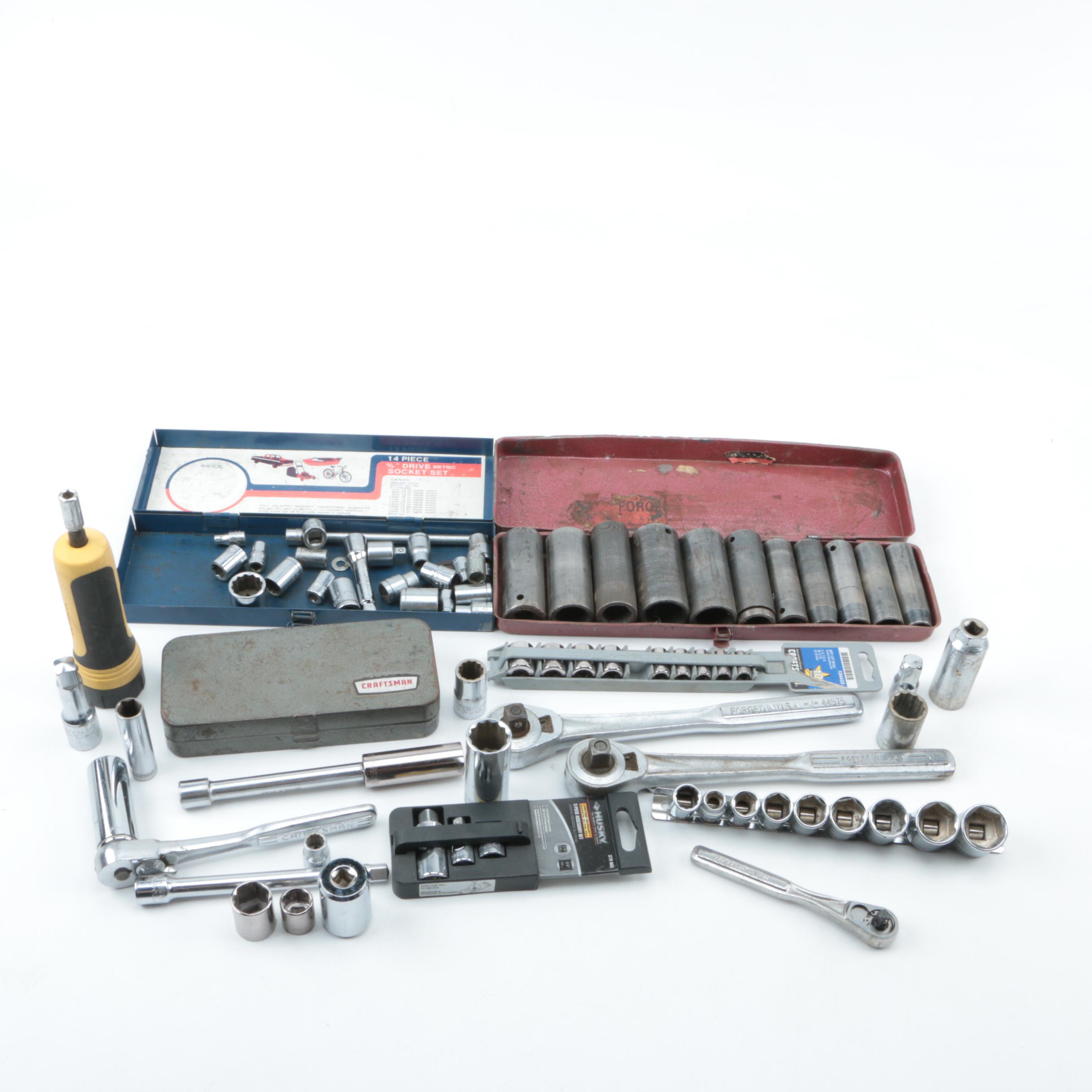 Socket Wrenches, Sockets and Accessories.