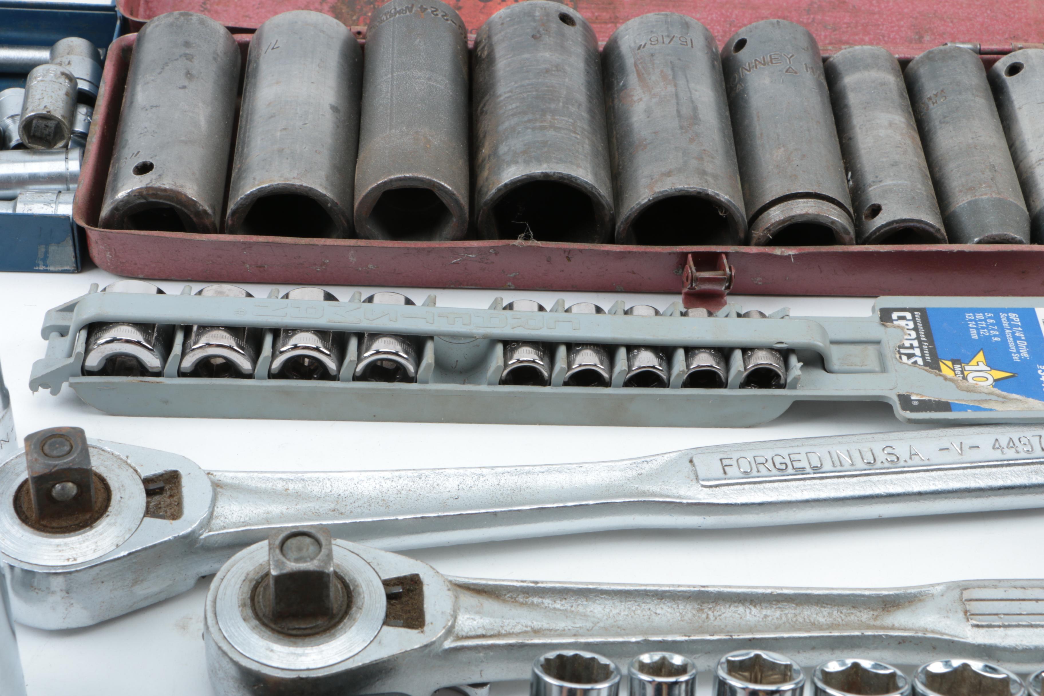 Socket Wrenches, Sockets and Accessories.