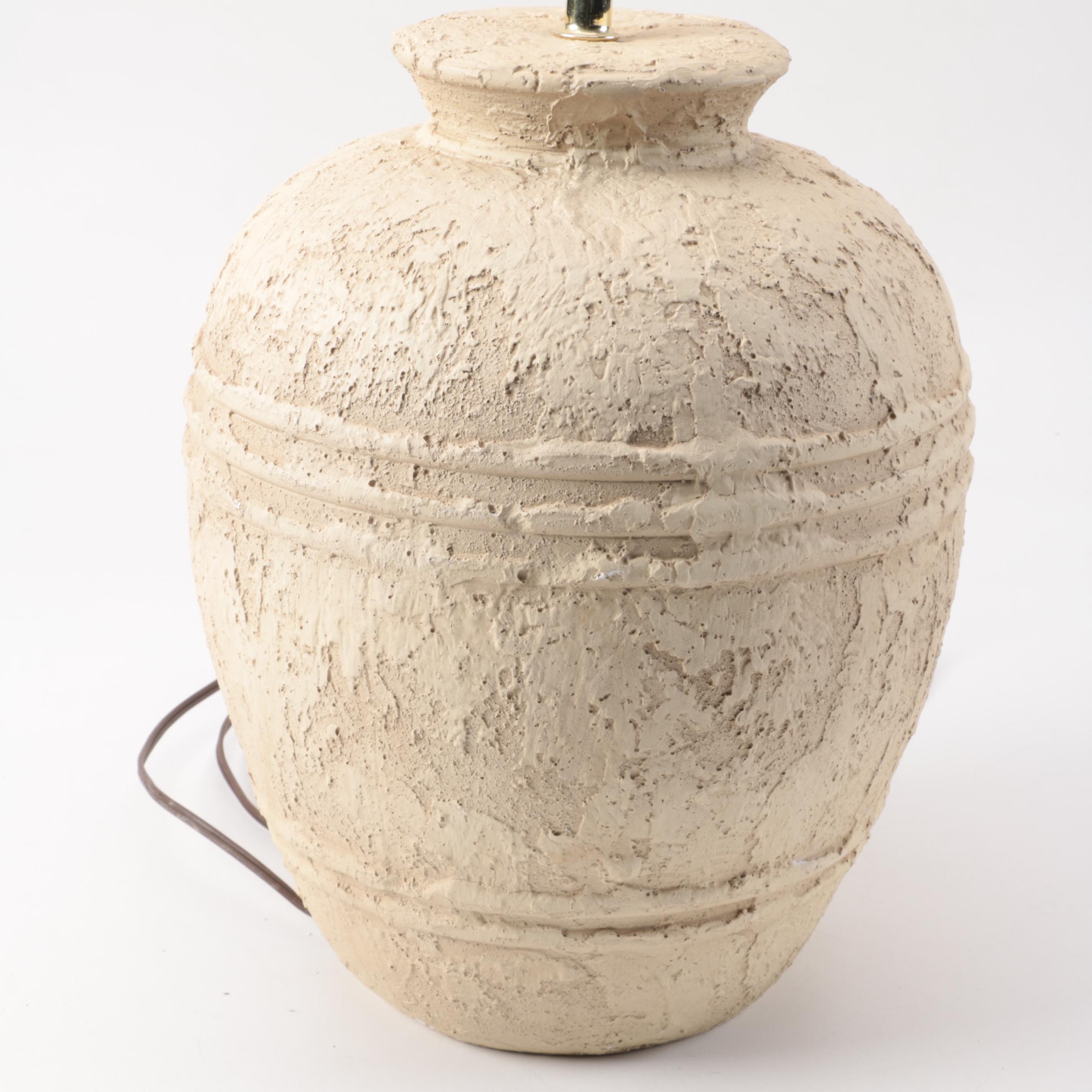 White Ceramic Table Lamp