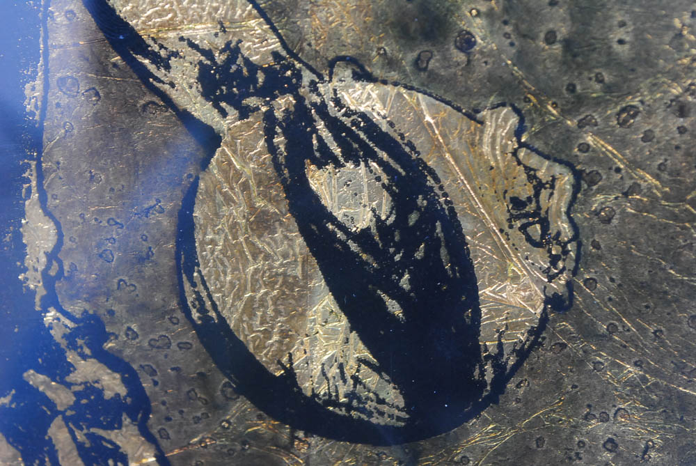 Jack White Commissioned Gold Leaf Portrait on Paper of Julius Erving