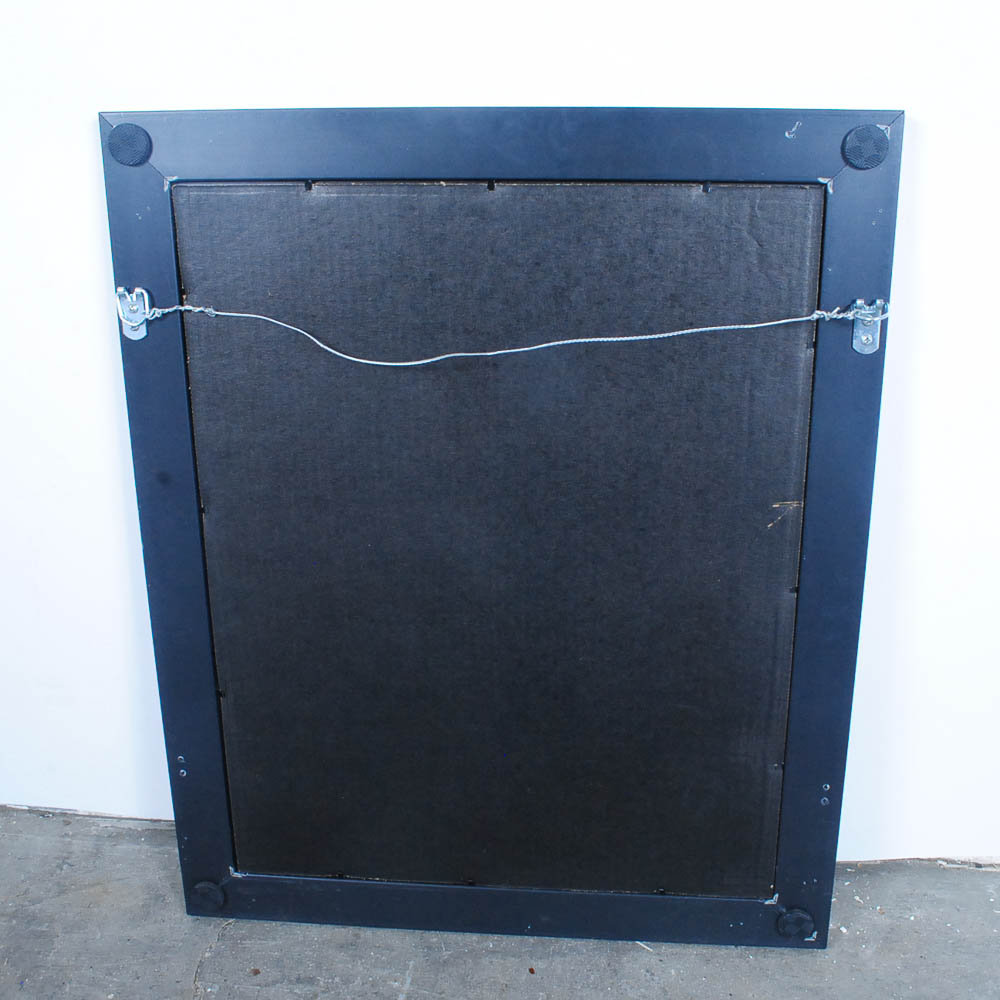 Jack White Commissioned Gold Leaf Portrait on Paper of Julius Erving