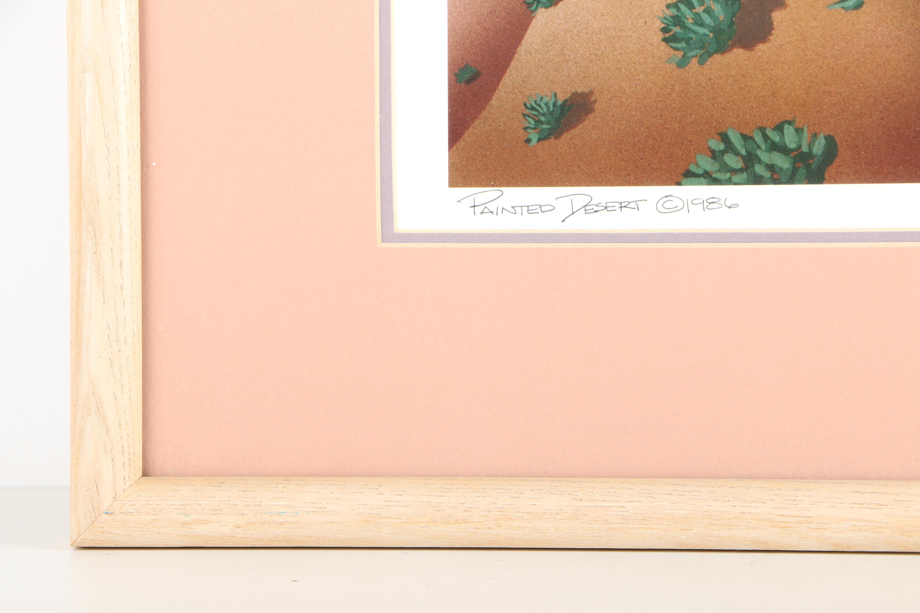 Jacqueline Peppard Limited Edition Offset Lithograph