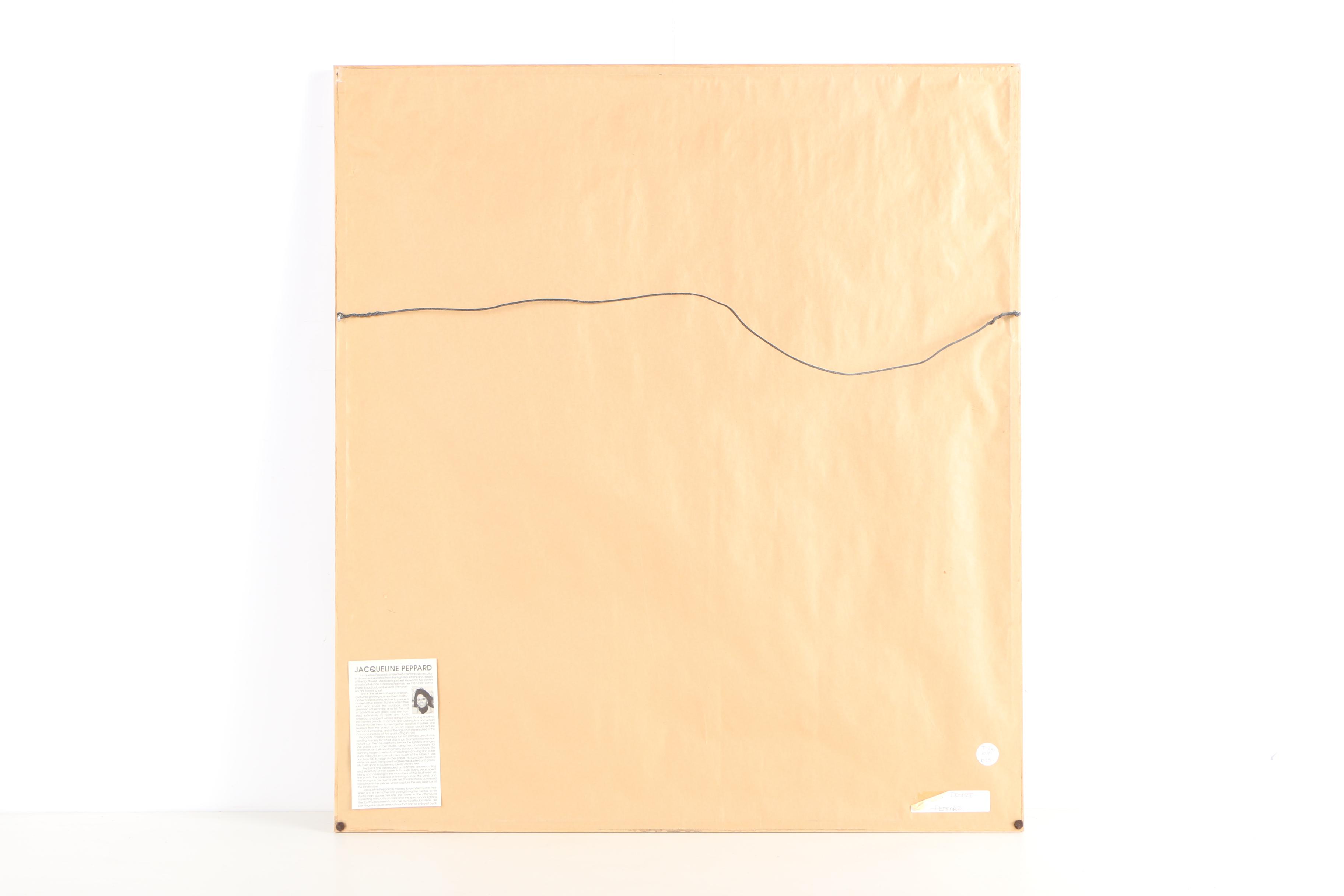 Jacqueline Peppard Limited Edition Offset Lithograph