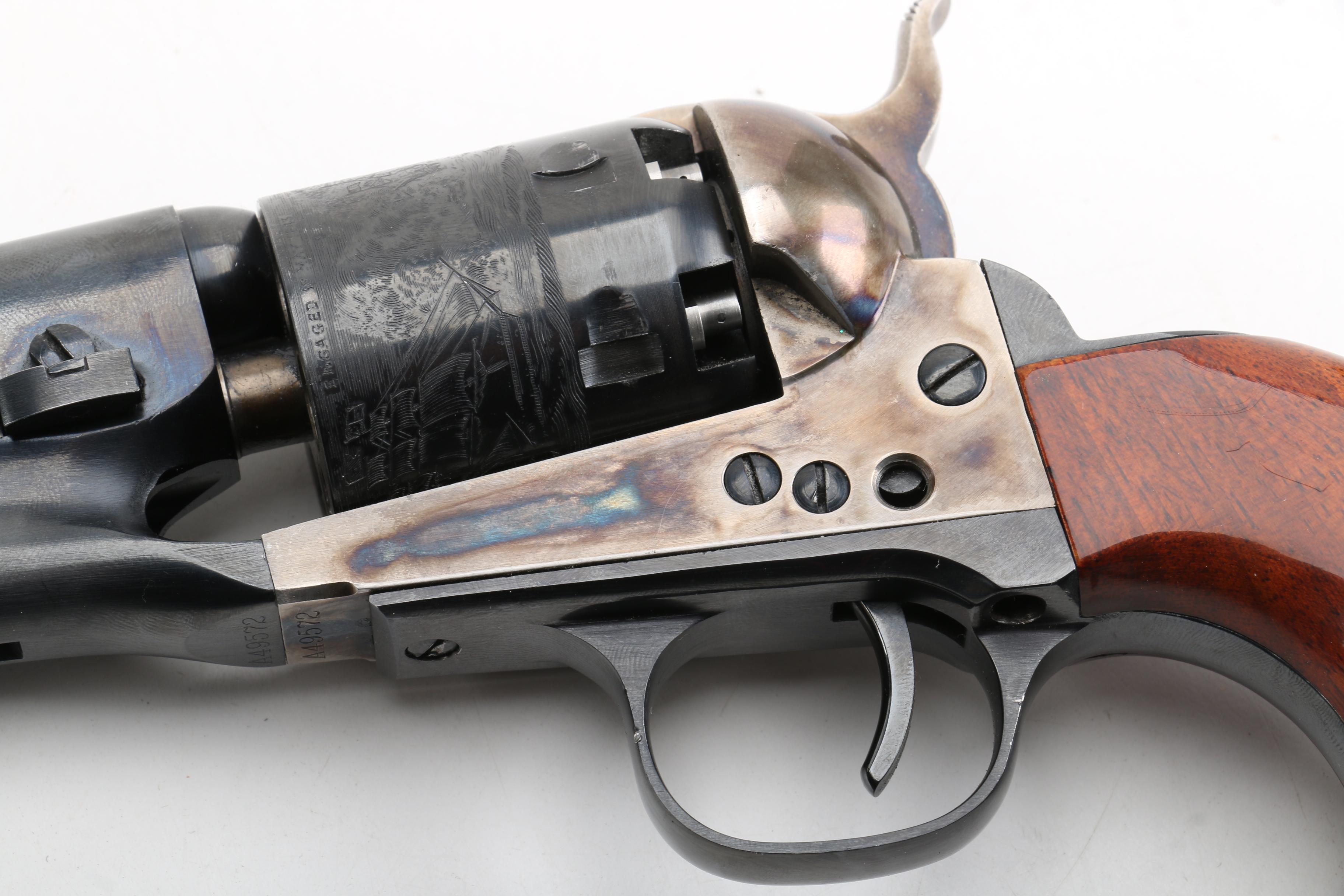 A. Uberti "1862 Police" Replica Colt Black Powder Revolver
