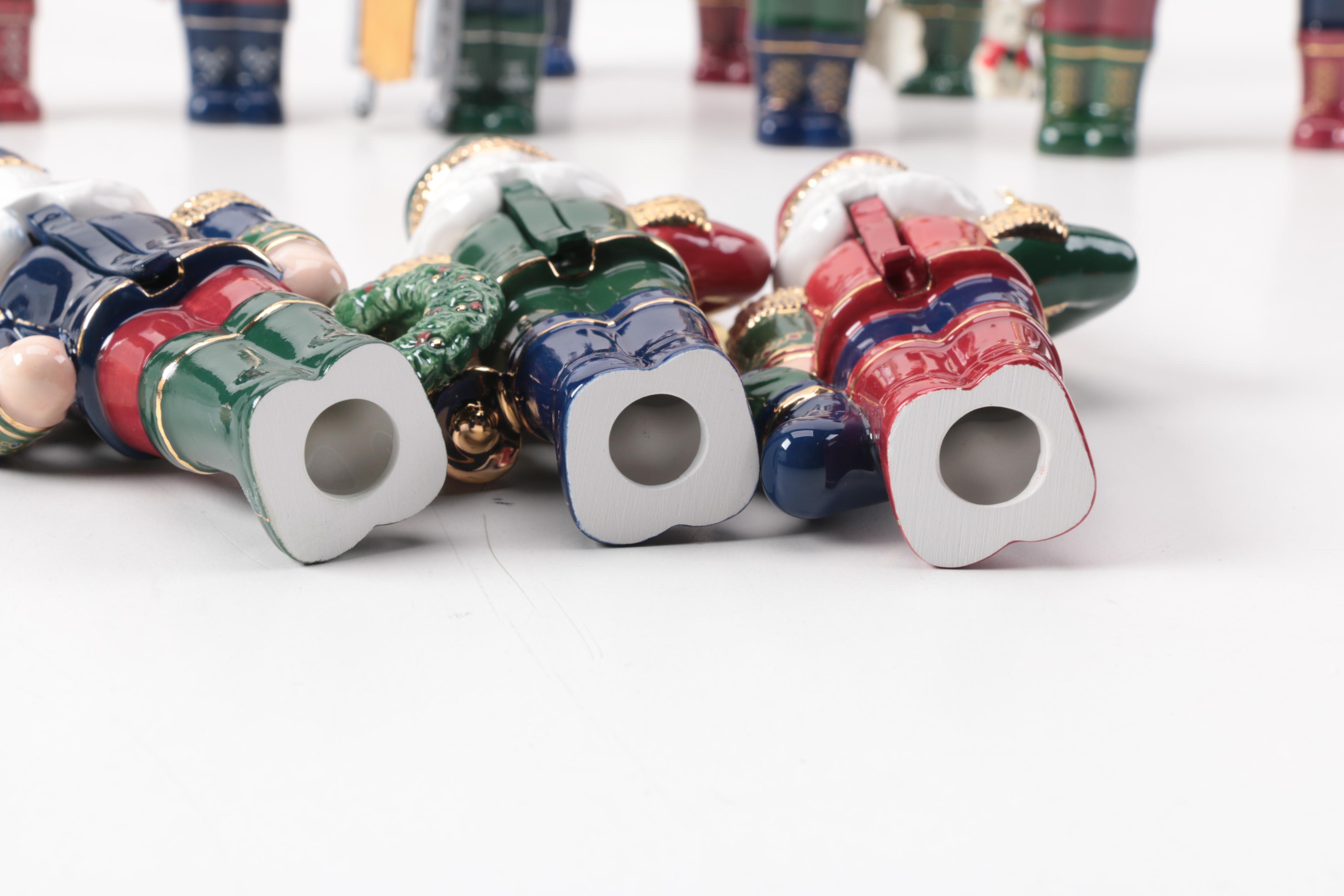 Thomas Kinkade Ceramic Nutcracker Ornament Collection