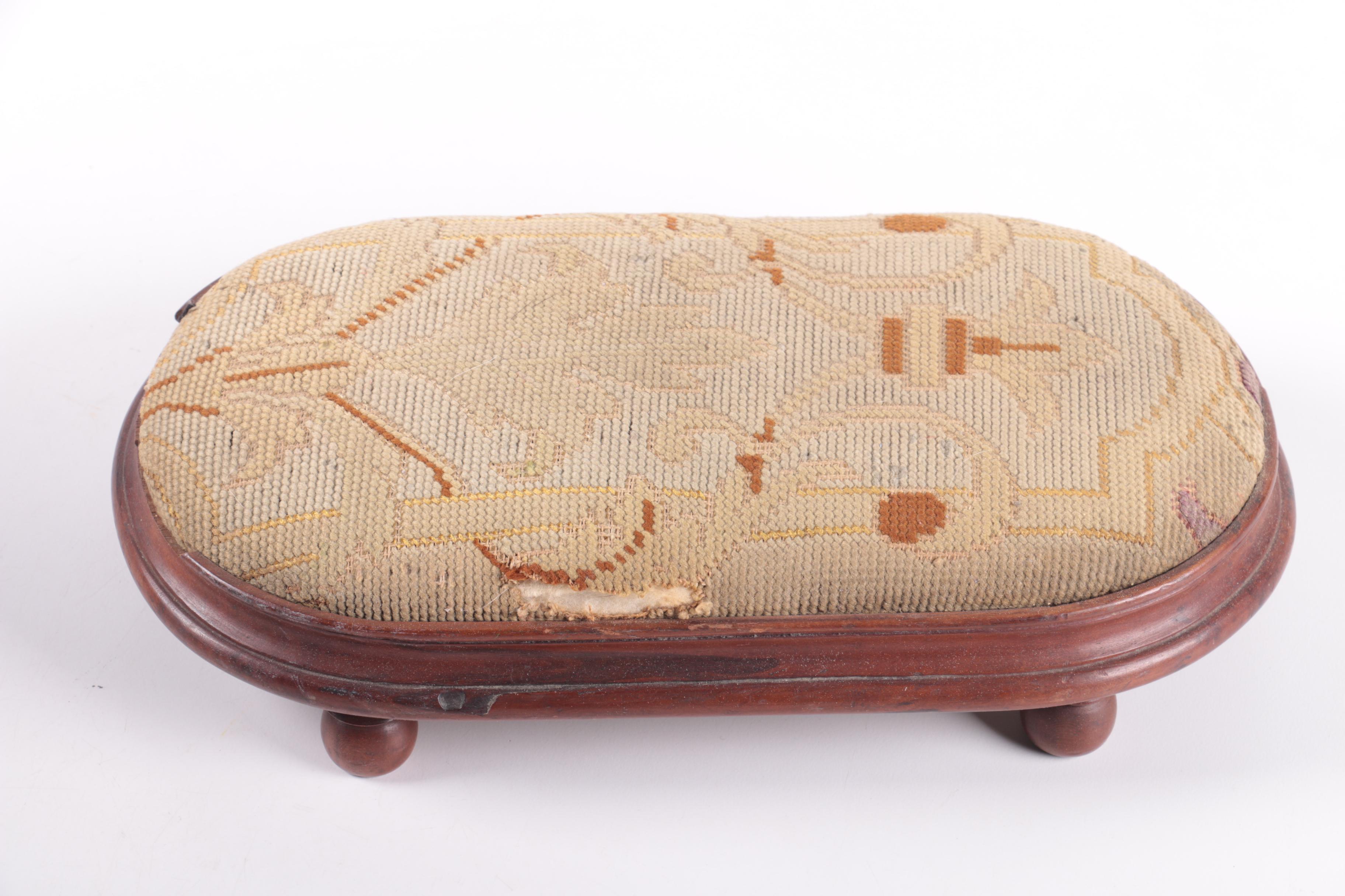 Two Vintage Footstools