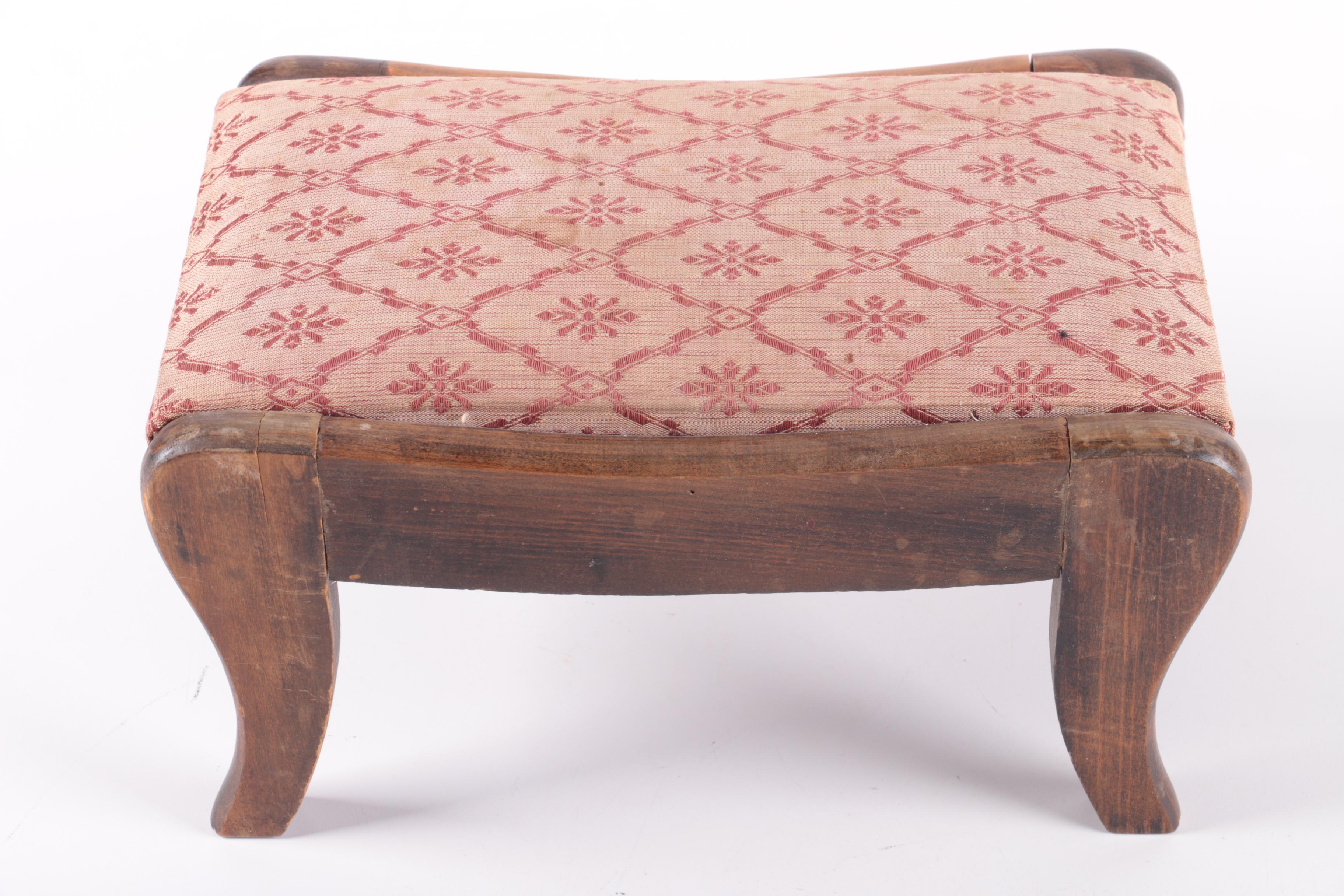 Two Vintage Footstools