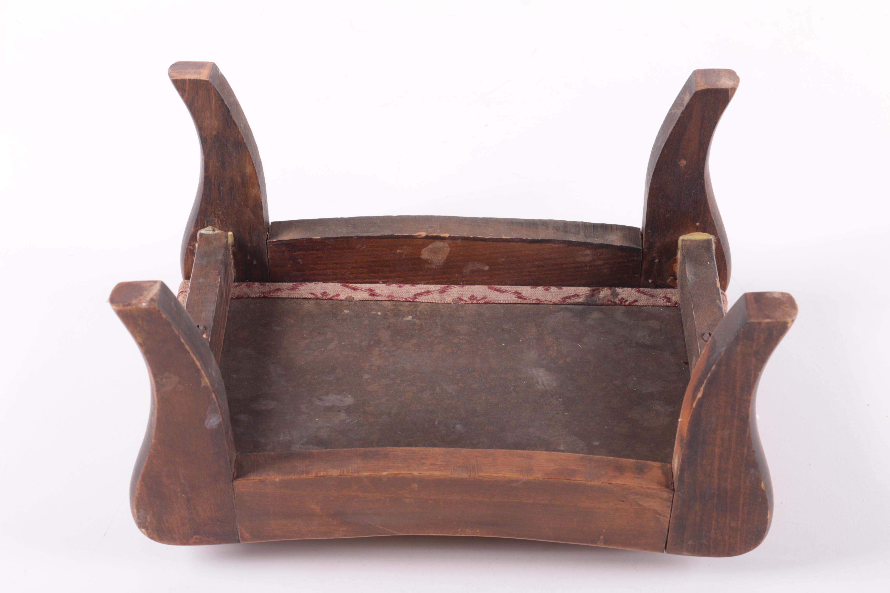 Two Vintage Footstools