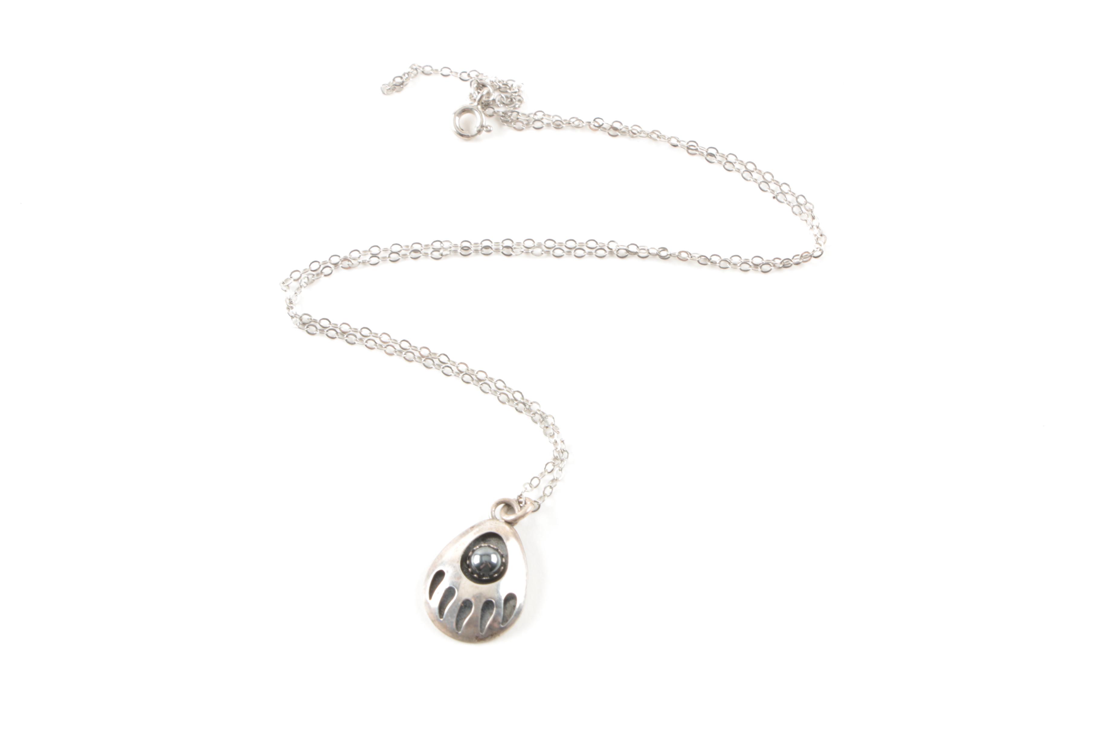 Sterling Silver Jewelry Selection Including James Cheama