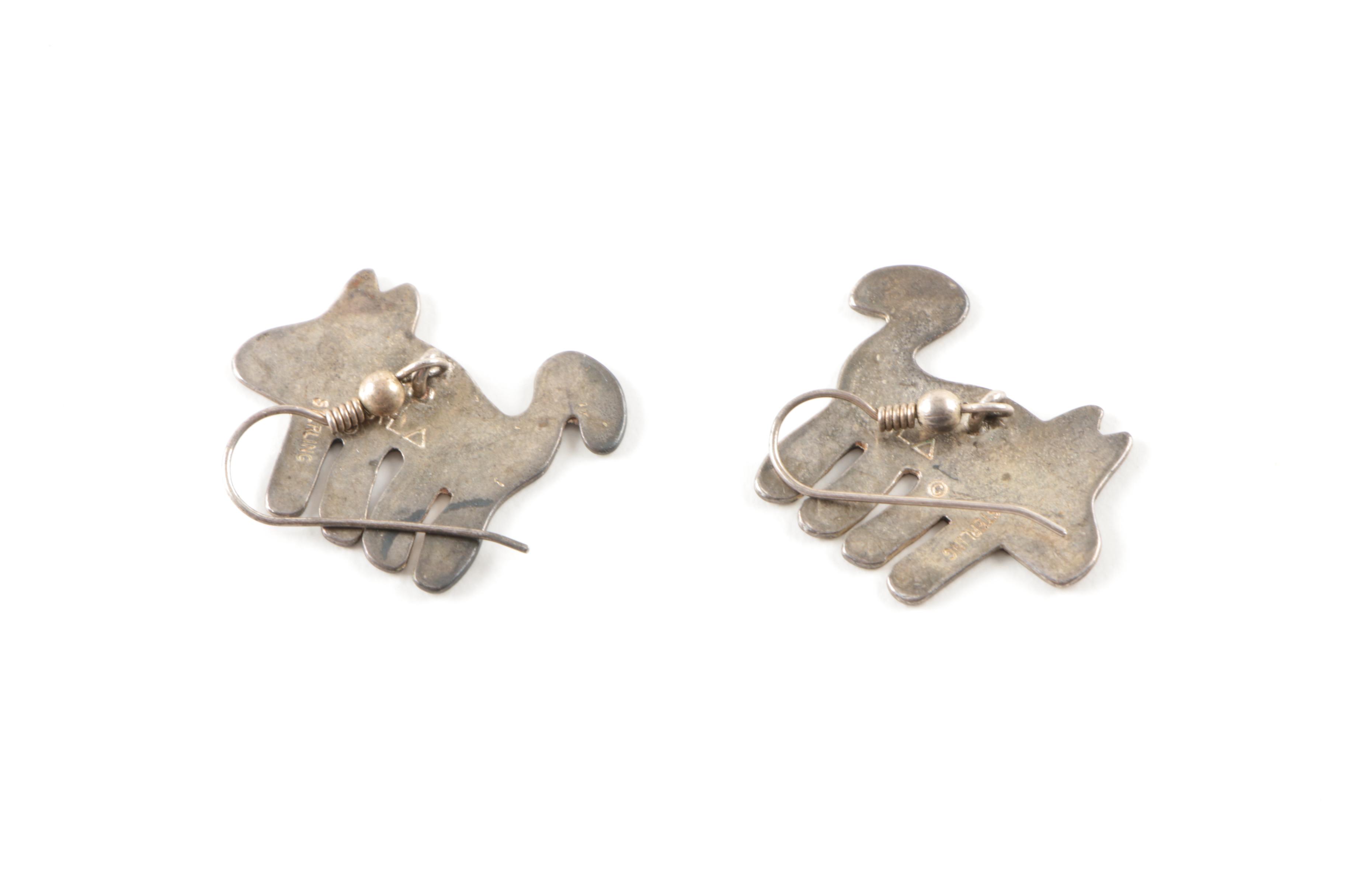 Sterling Silver Jewelry Selection Including James Cheama