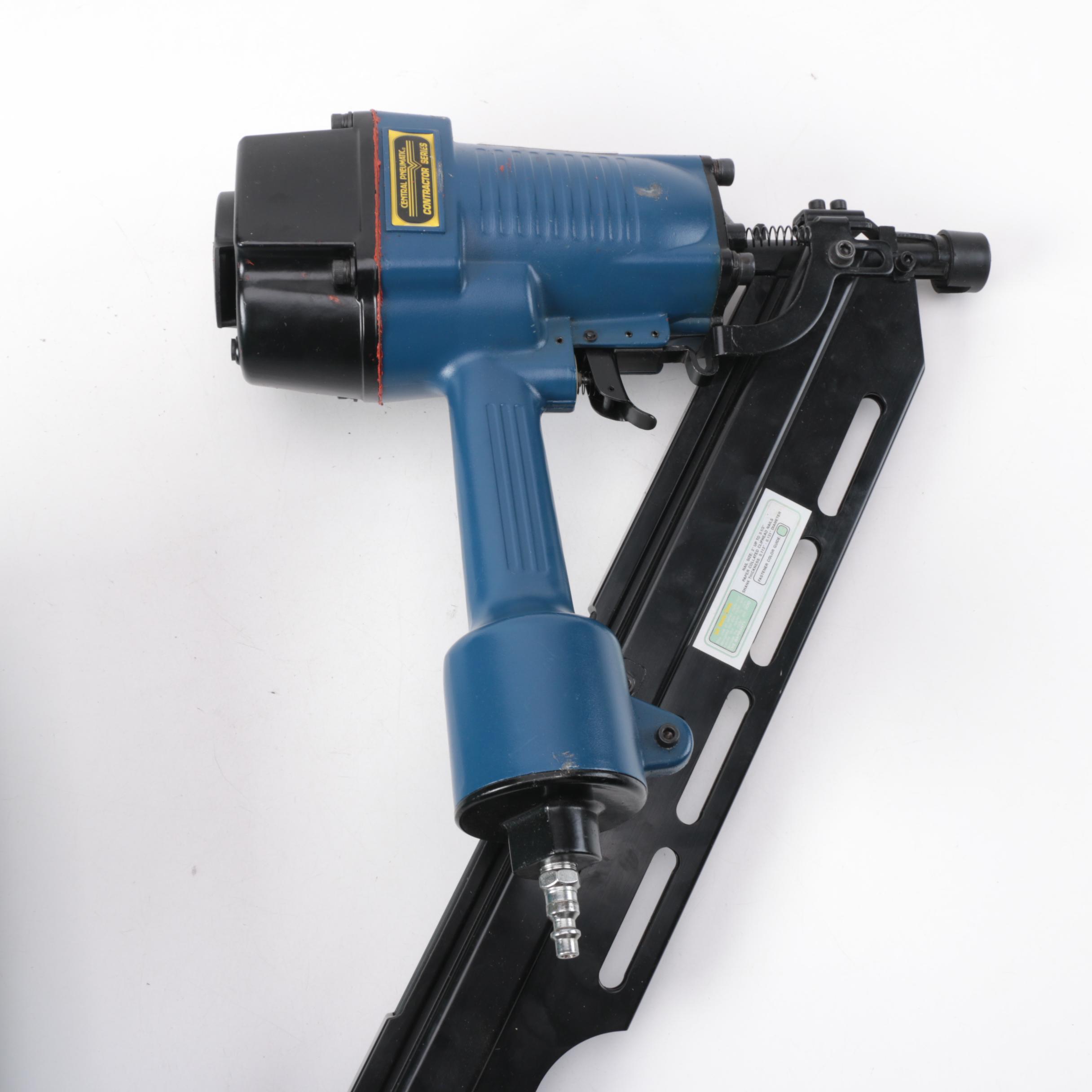 Central Pneumatic Nail Gun