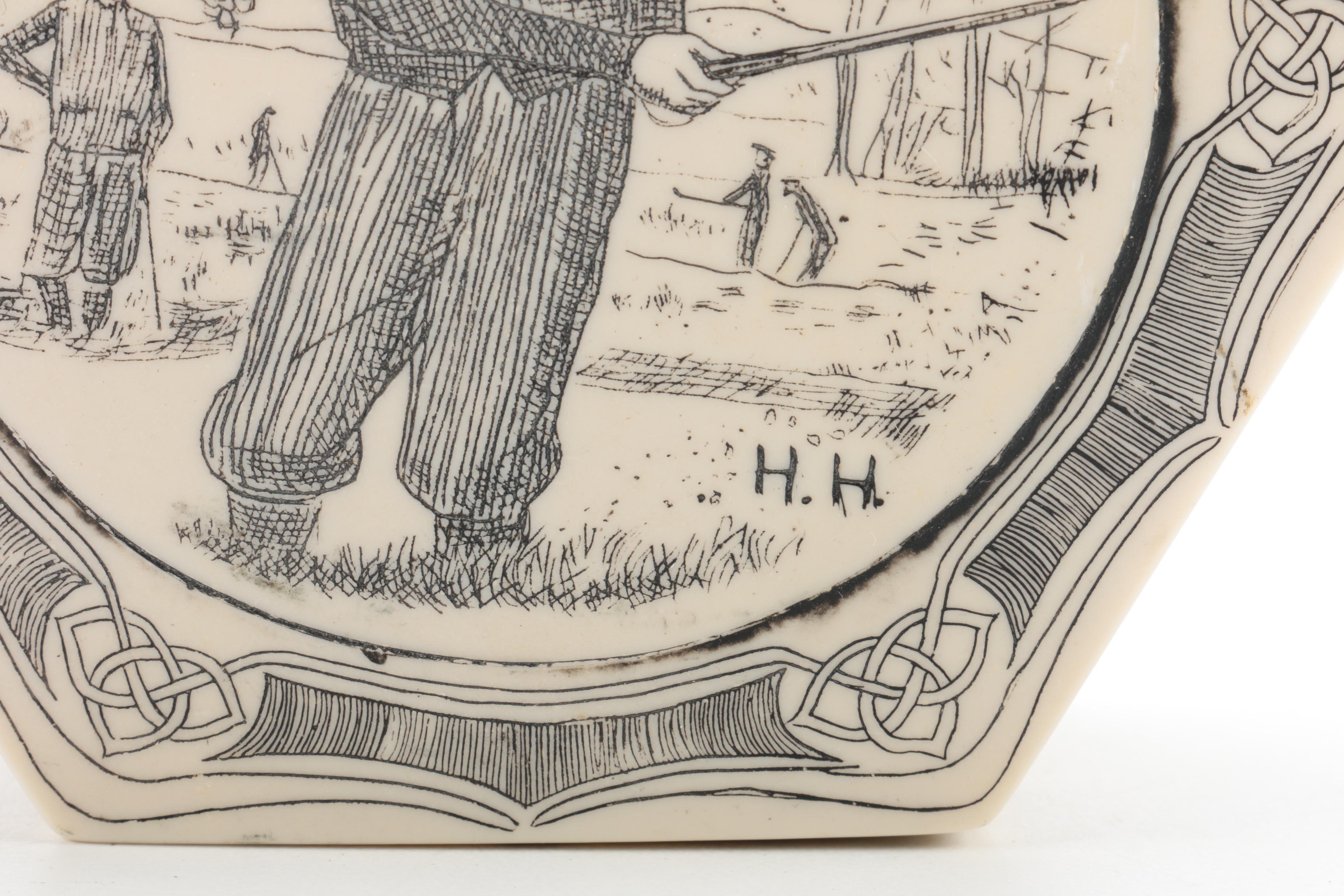 Golf Themed Trinket Box