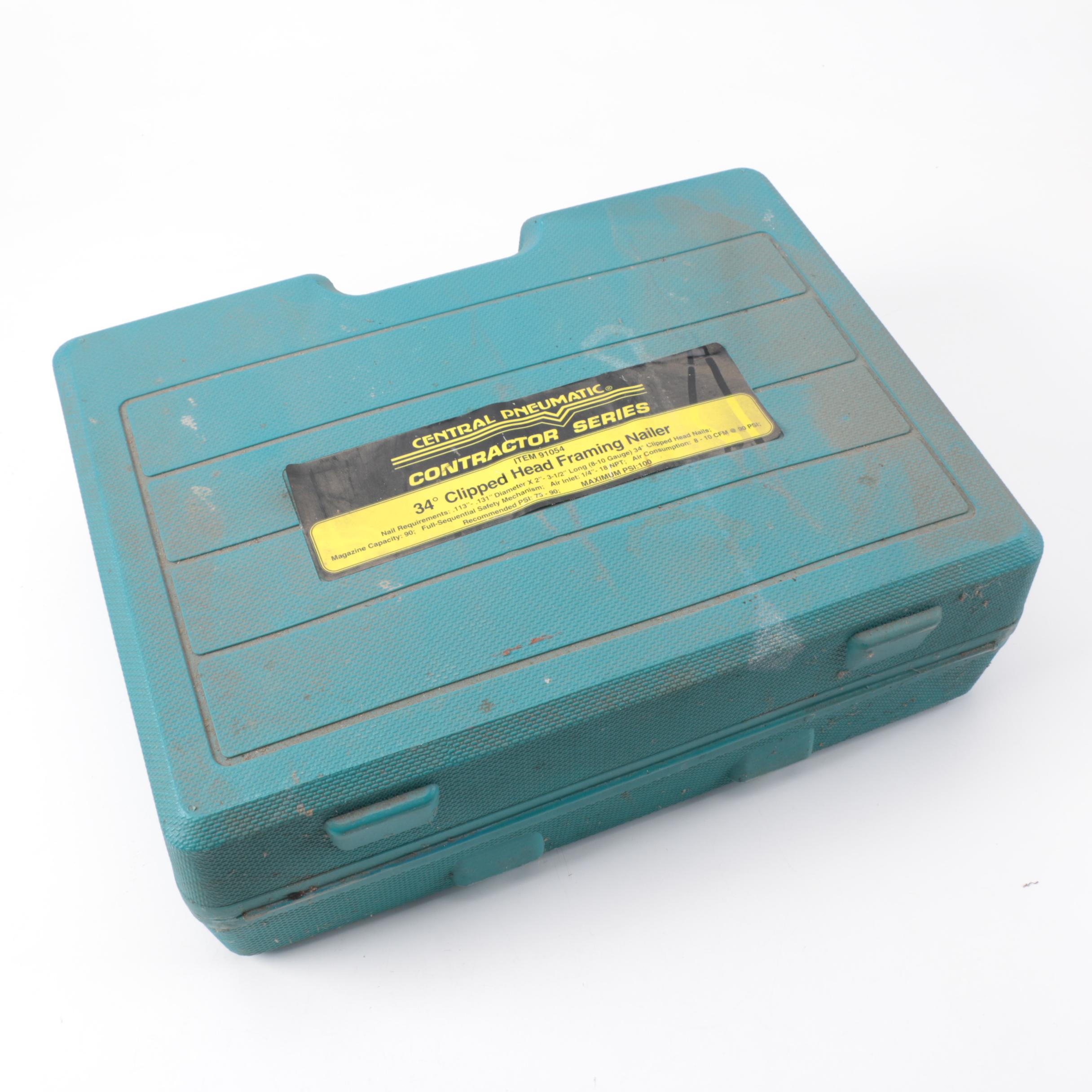 Central Pneumatic Nail Gun