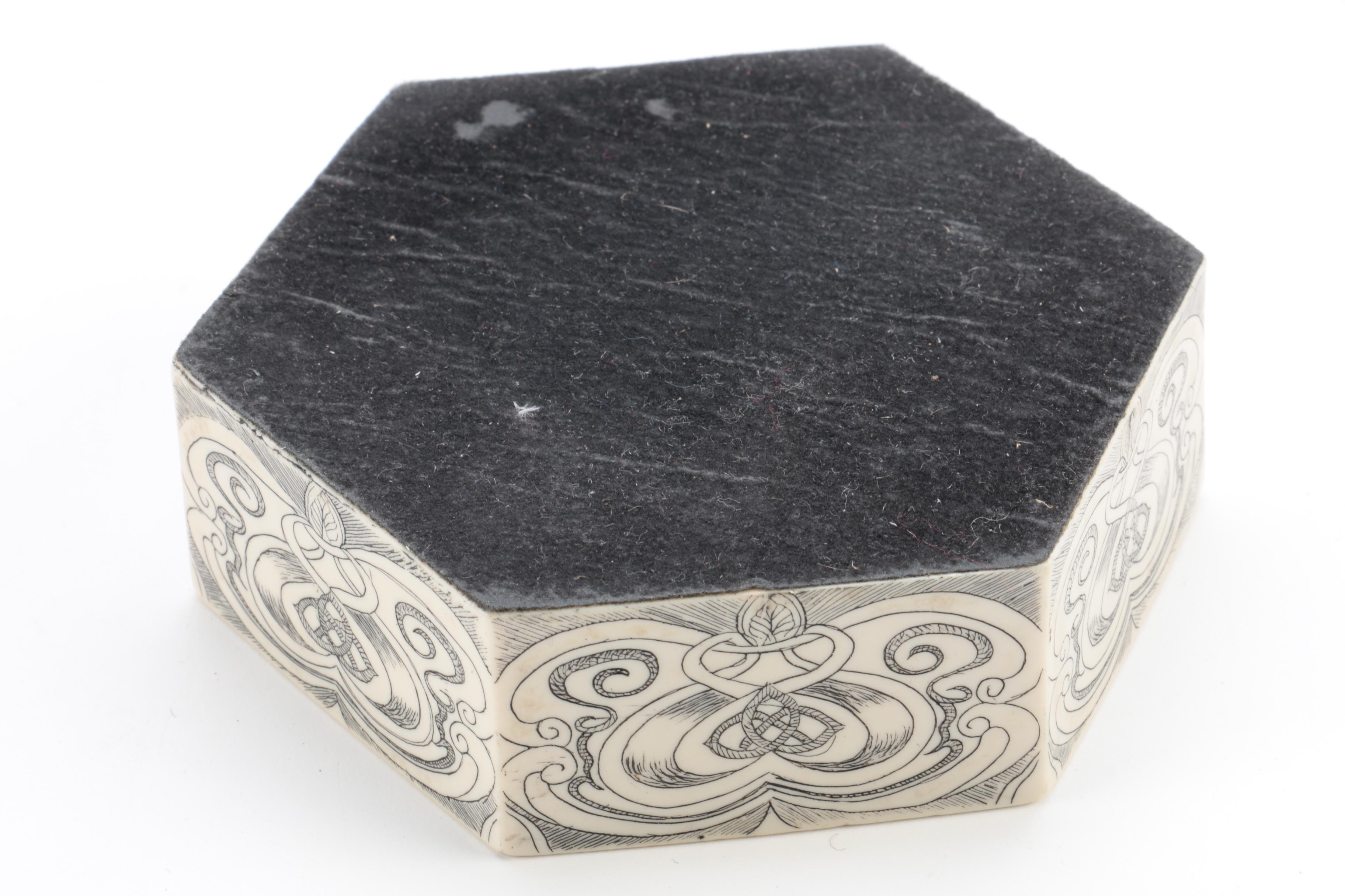 Golf Themed Trinket Box