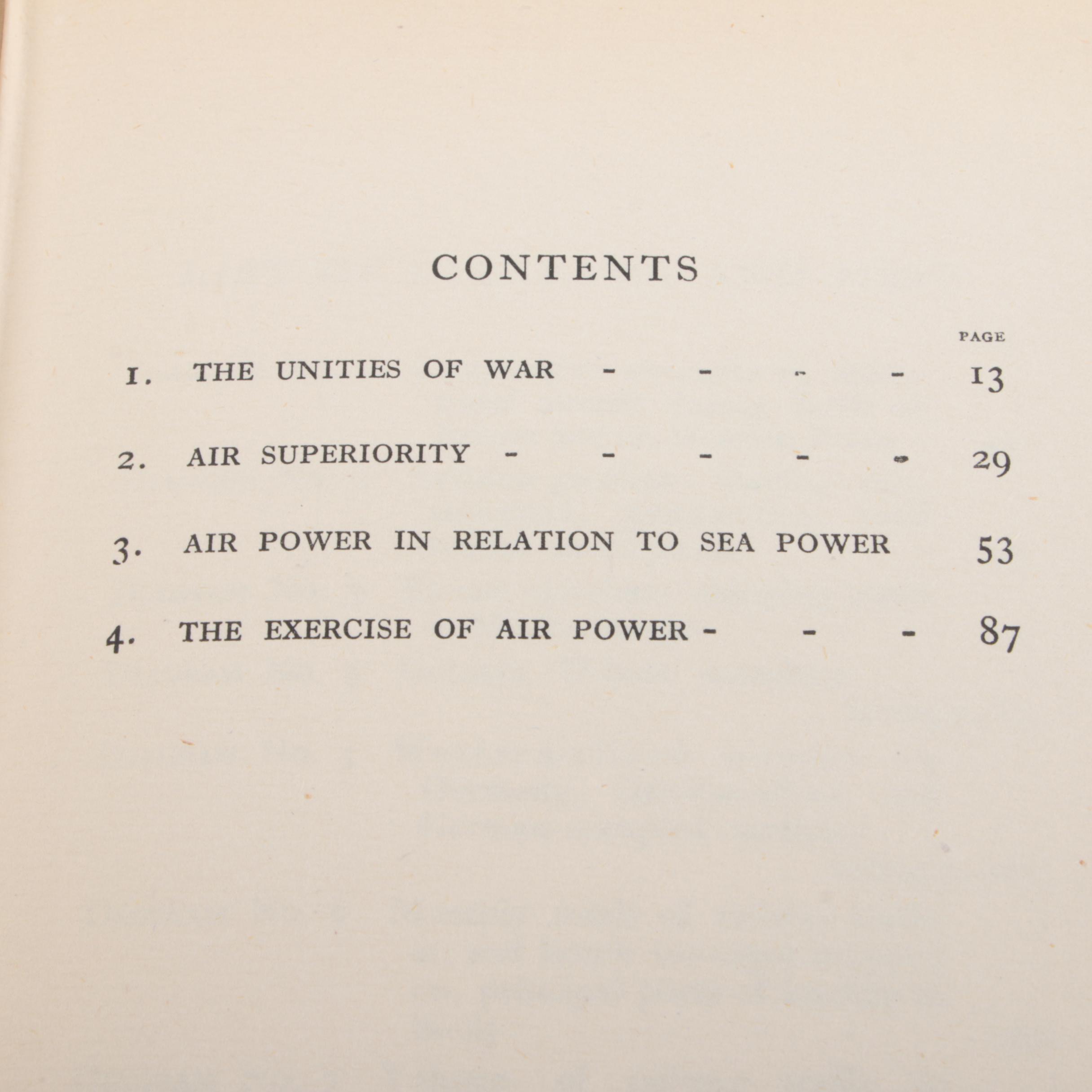 "Air Power in War" by Lord Fedder