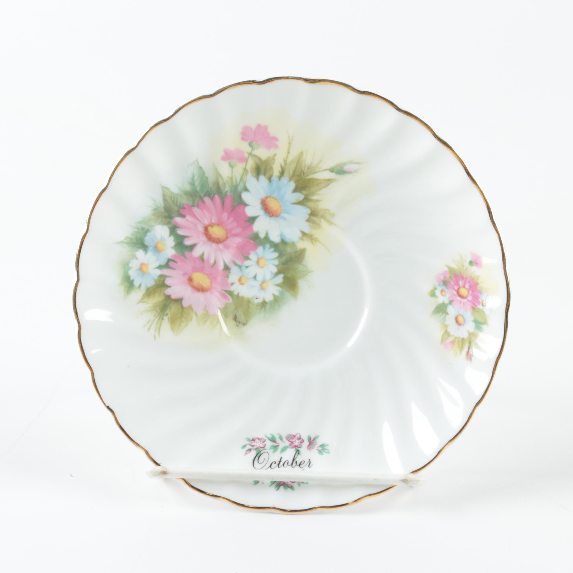 Coalpoart "Cairo" and Other Teacups and Saucers