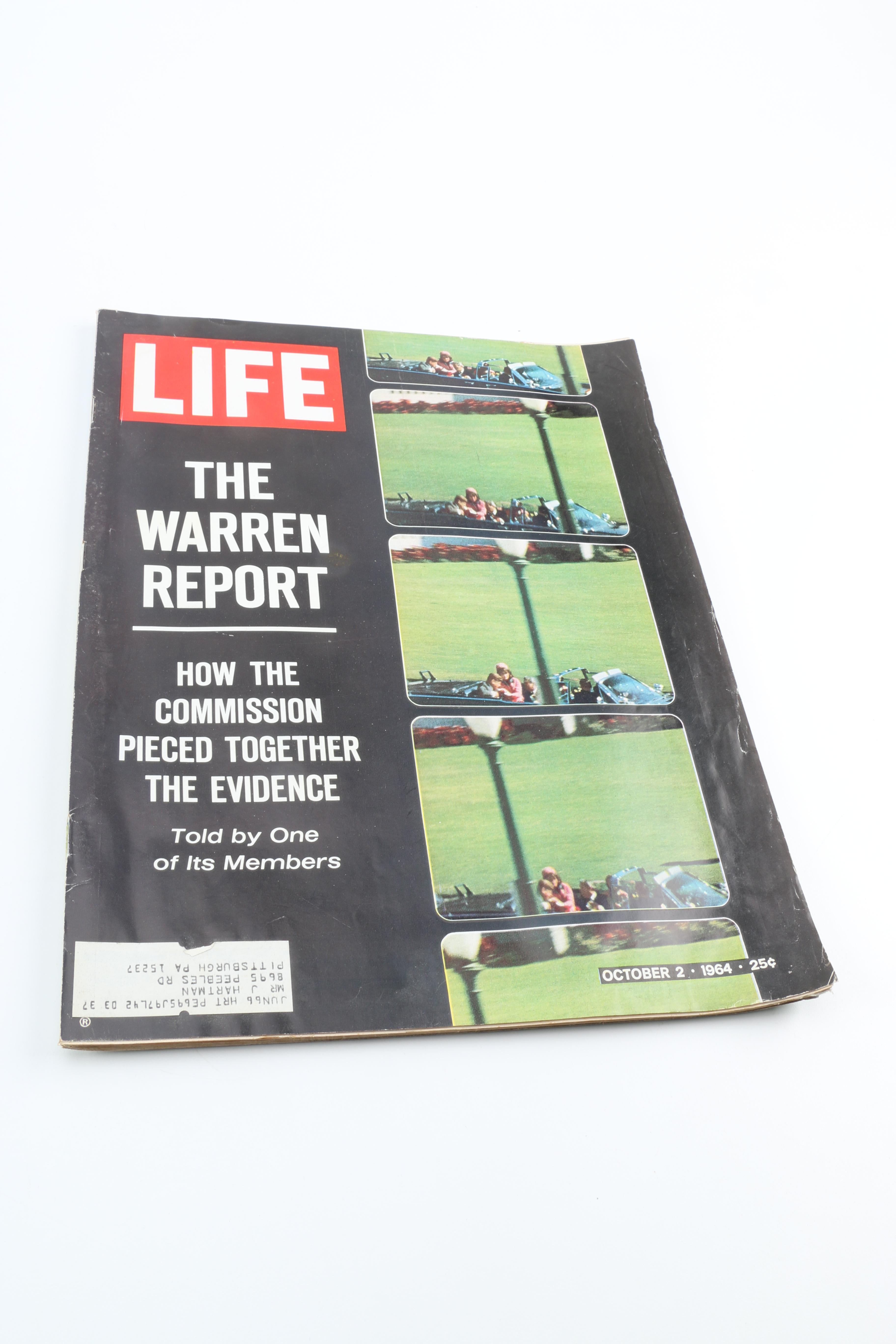 Book on John F. Kennedy and Assorted Issues of "Life" Magazine